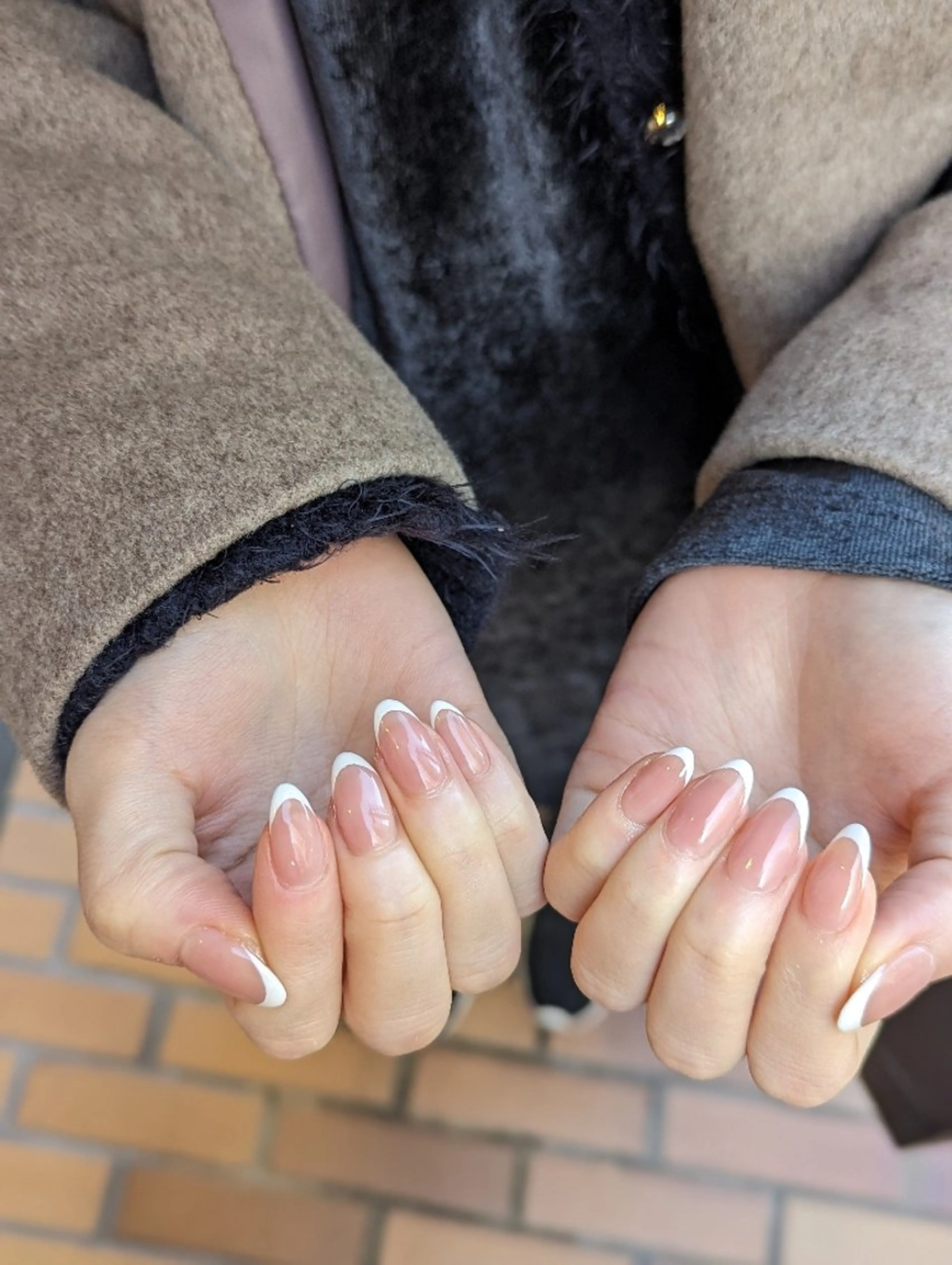 ネイル フレンチネイル 本村 れいみのネイルデザイン