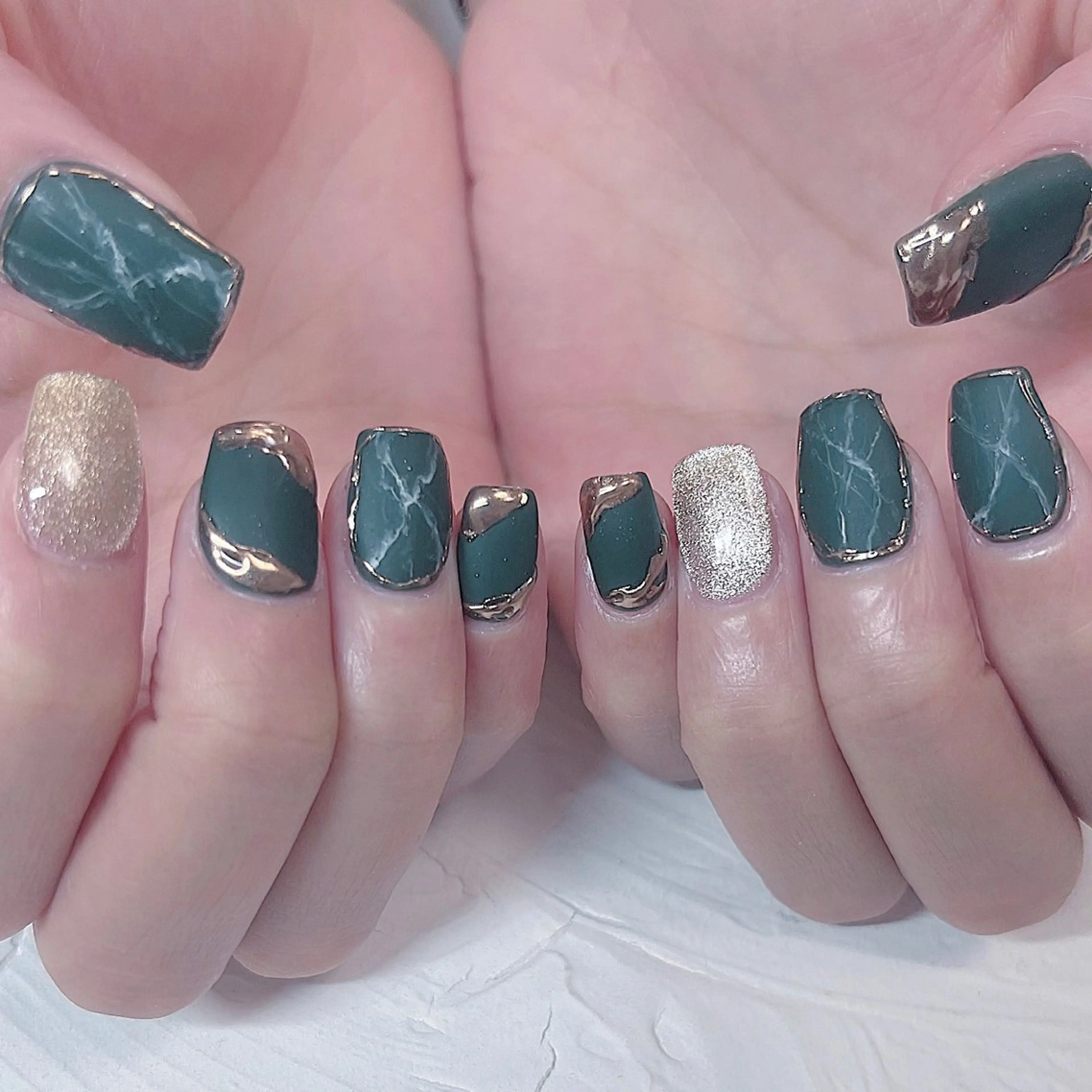 ネイル ハンドネイル Maya 🧊🫧‪のネイルデザイン