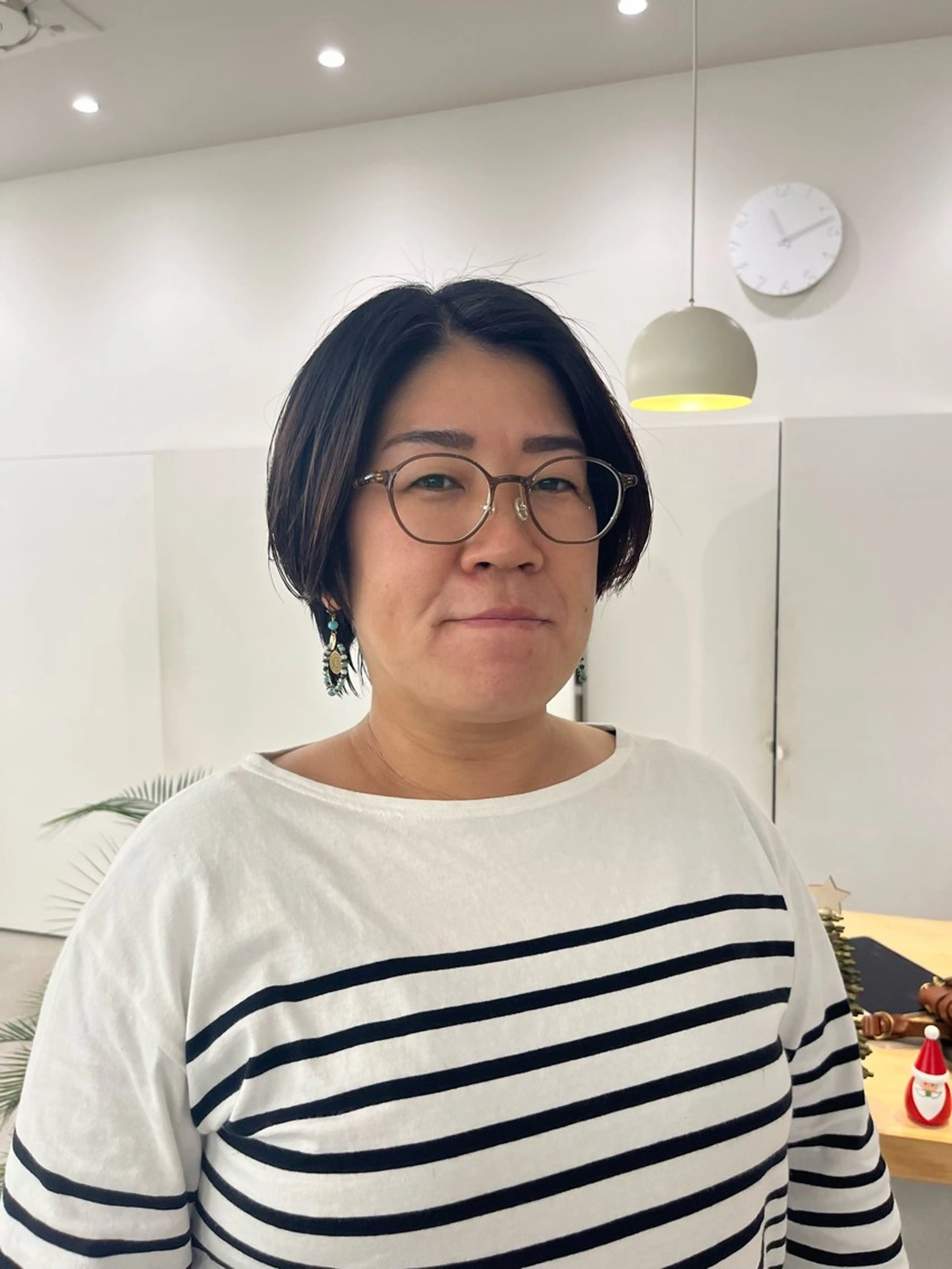 ショート 瀬長なおみ U too e'sのヘアスタイル