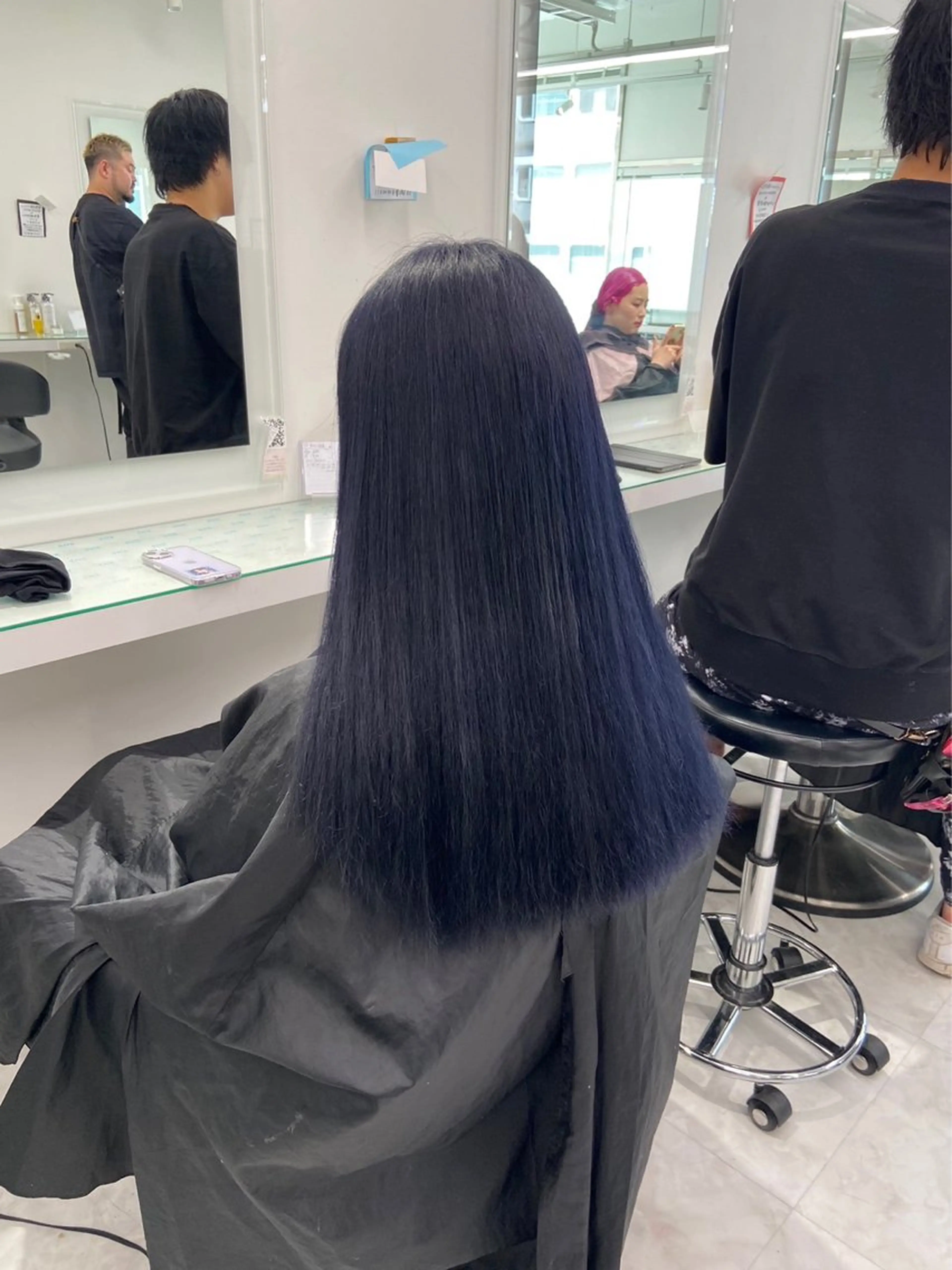 カラー マンツーマン/原宿/ 透明感カラー⭐️のヘアスタイル