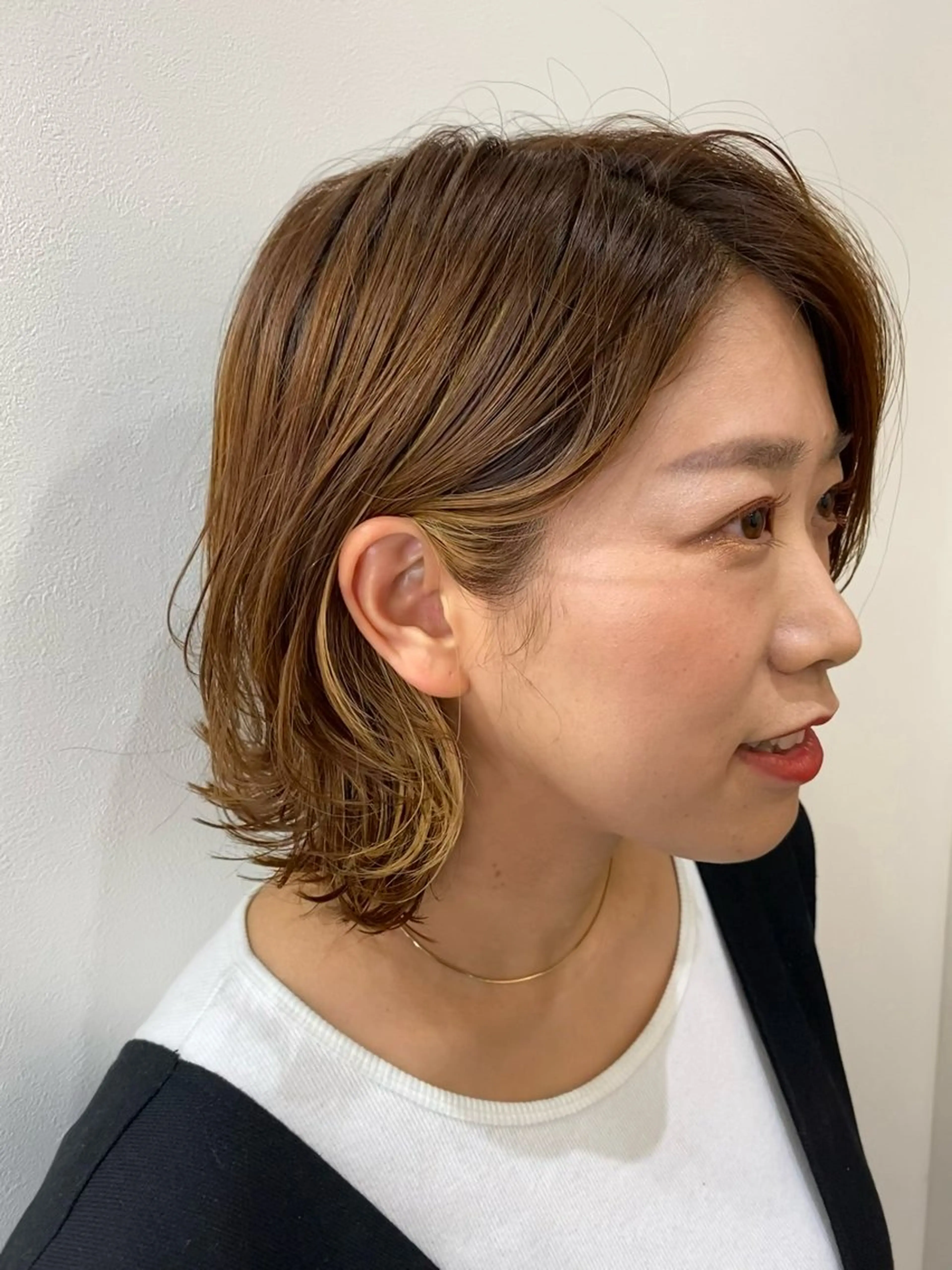 ミディアム カラー Feel luce所属・坂野 智也のヘアスタイル