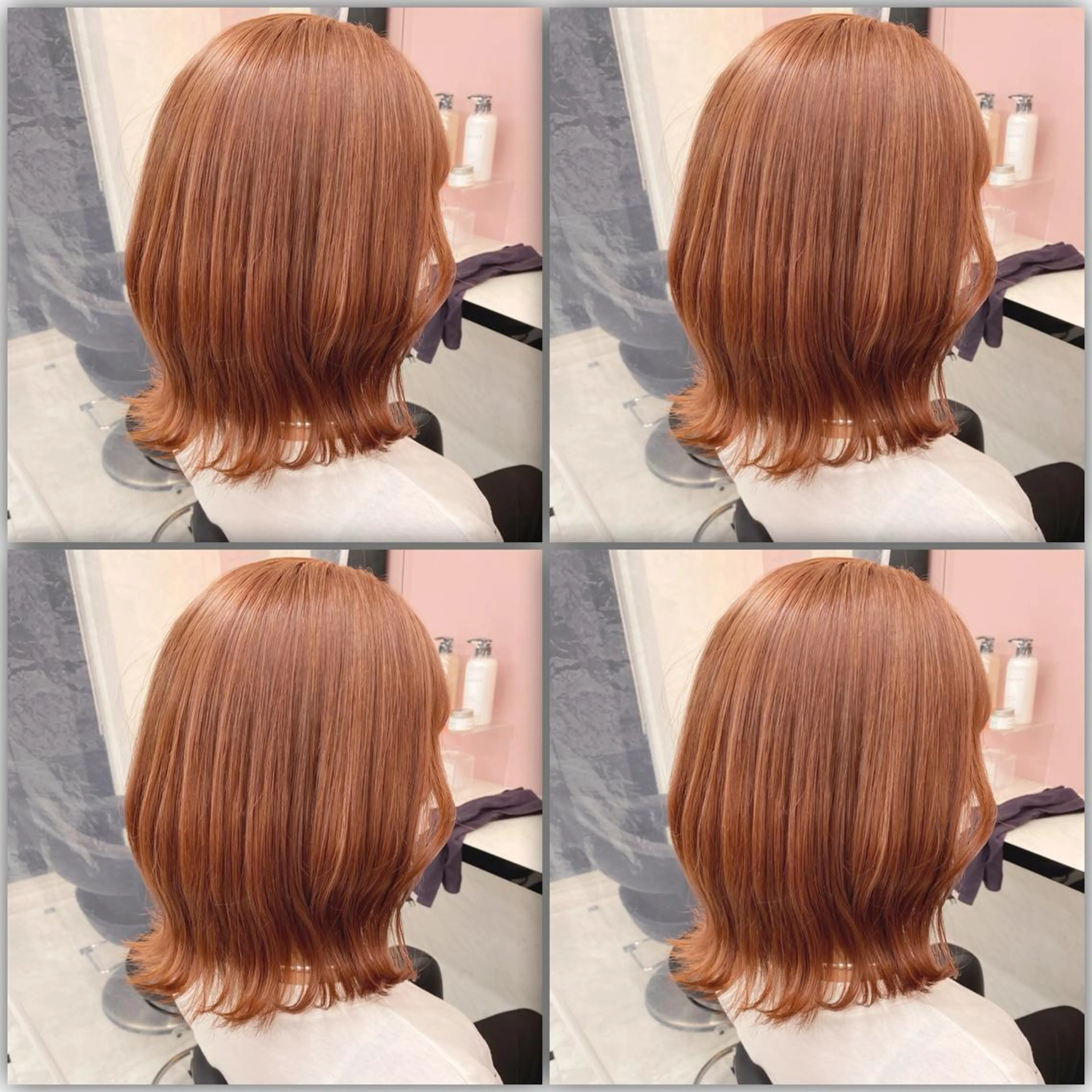 ロング カラー ケアブリーチ 韓国レイヤーKYONのヘアスタイル