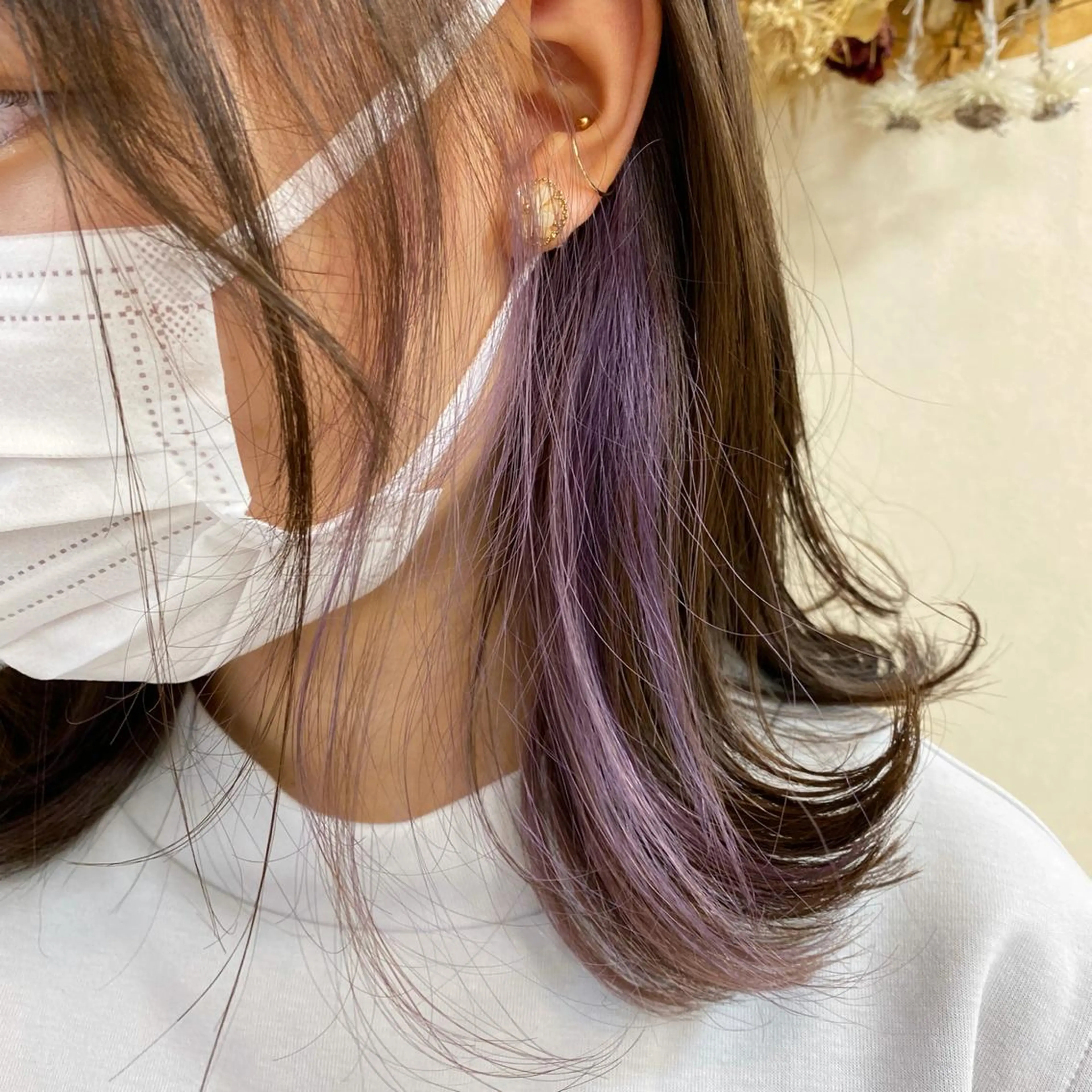 カラー ヘアカラー インナーカラー👾 Chibiのヘアスタイル