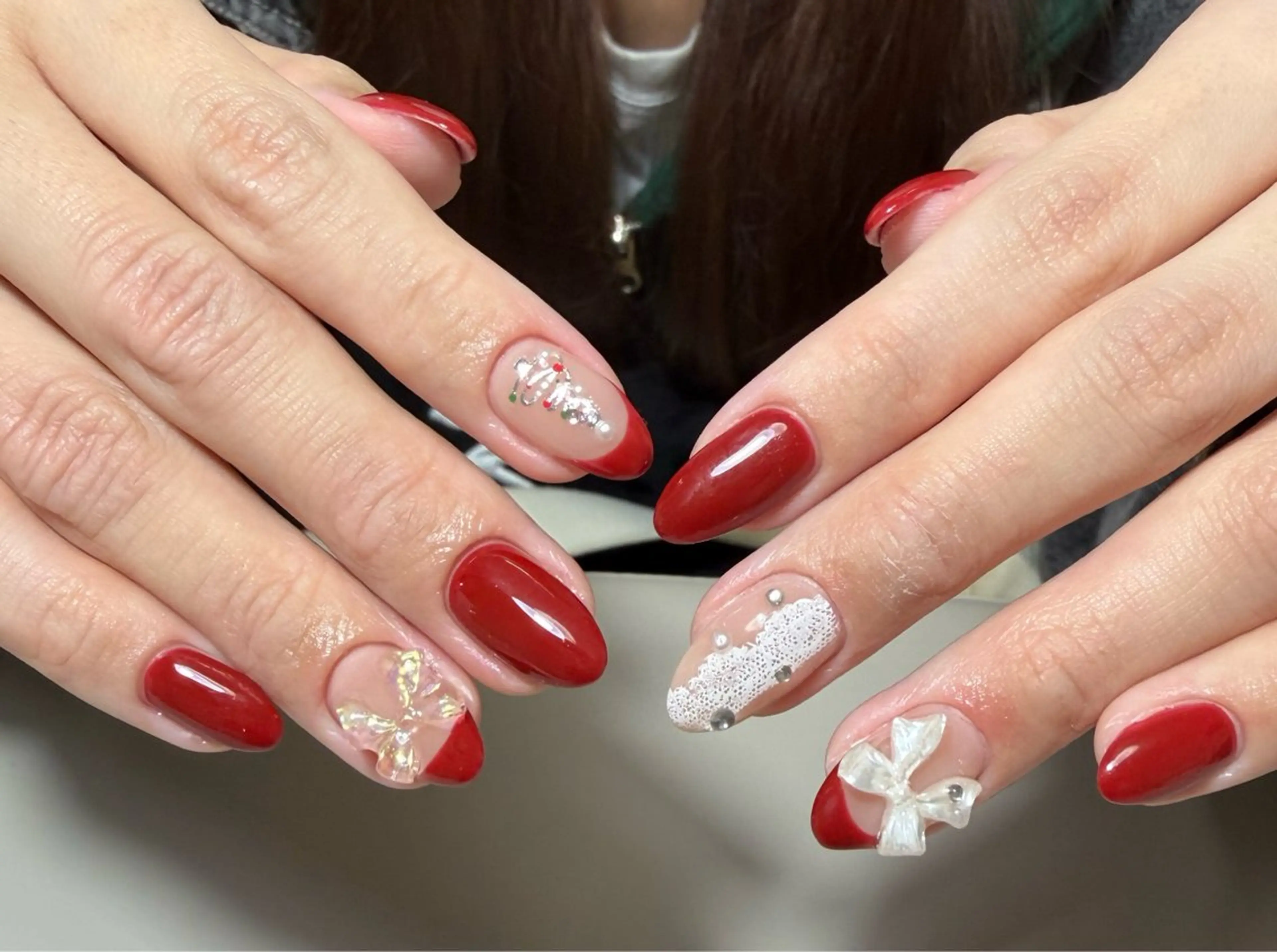 ネイル ハンドネイル ハンドケア 🍑 momo_nailのネイルデザイン