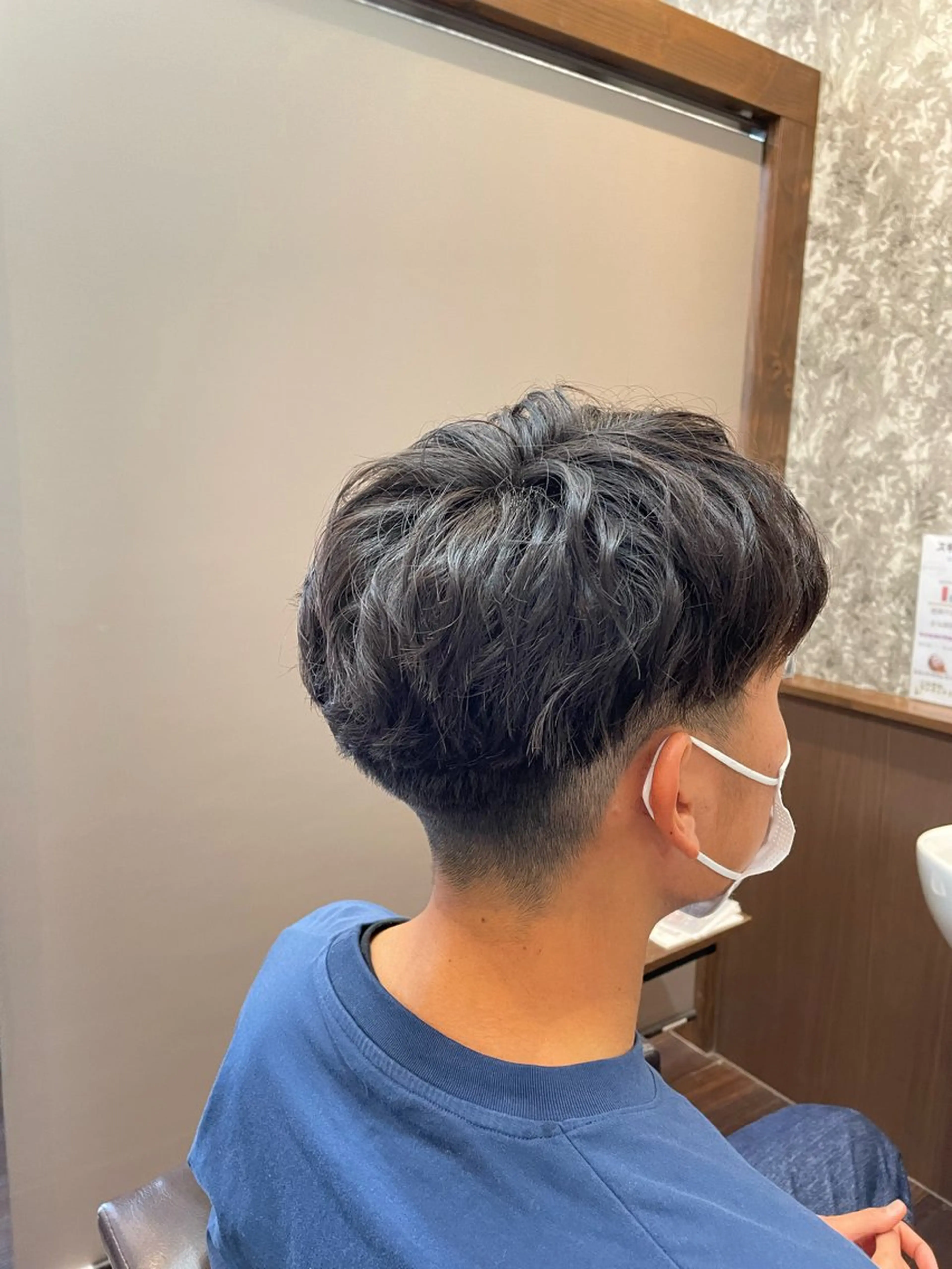 ショート メンズ アップバング メンズショート ショートヘア ルシードスタイルサワ所属・🔥barber🔥 takayoshiのその他イメージ