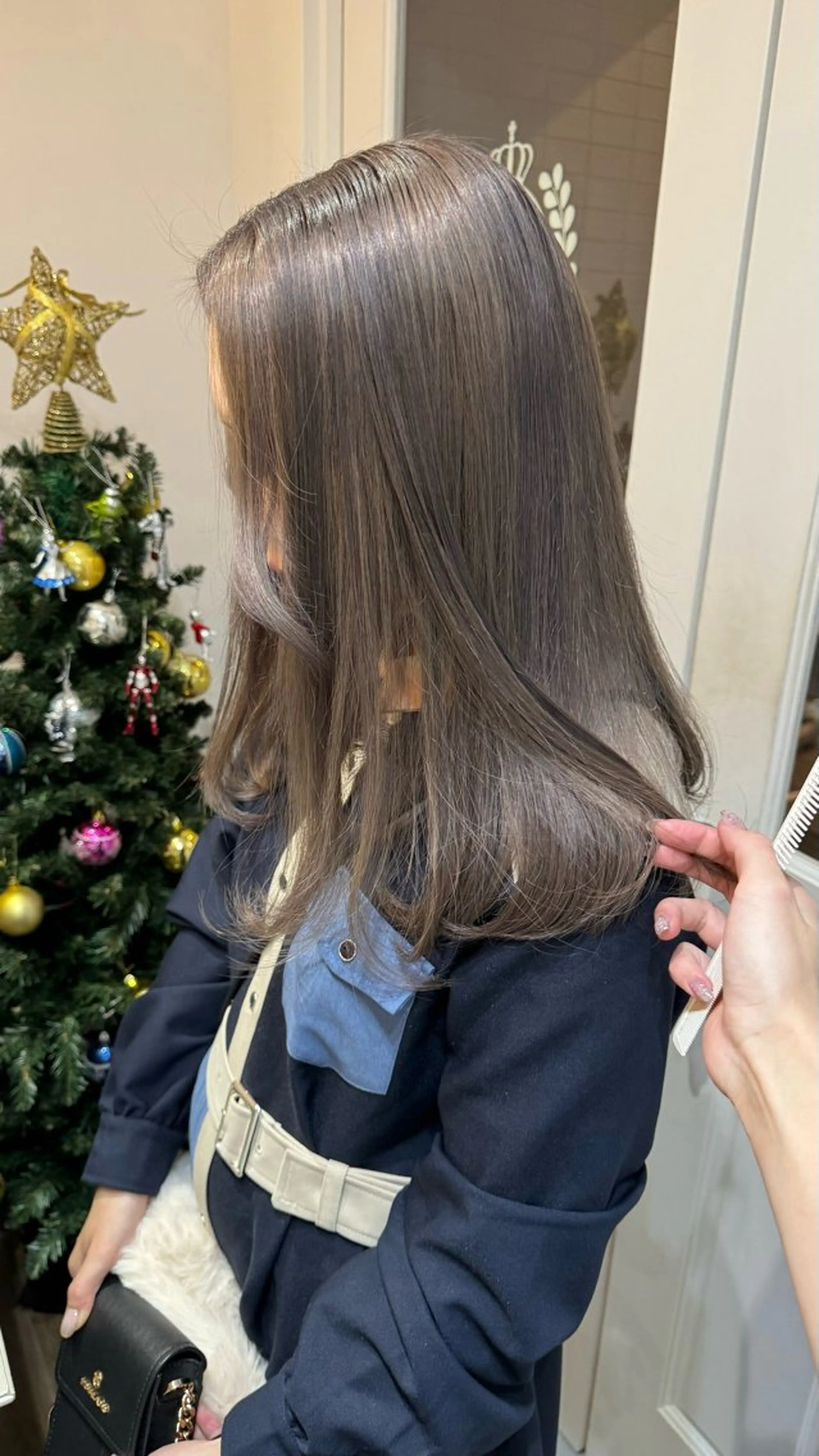 カラー ヘアカラー 🌷柔らかクリーミー 🤍kirari🌷のヘアスタイル