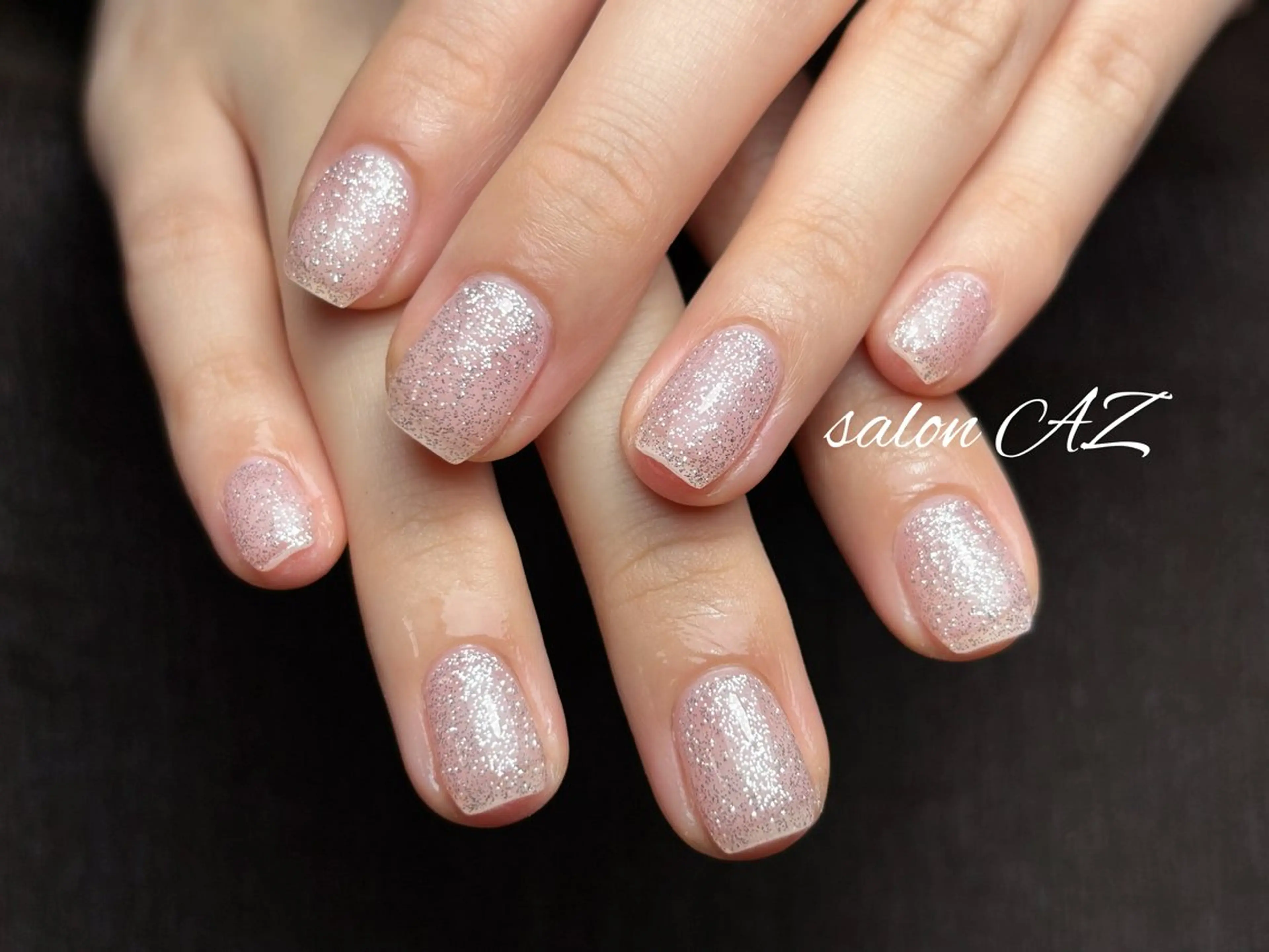 ネイル アートネイル 長さ出し フットネイル フレンチネイル ジェルネイル ハンドネイル salonAZ トップネイリストのネイルデザイン