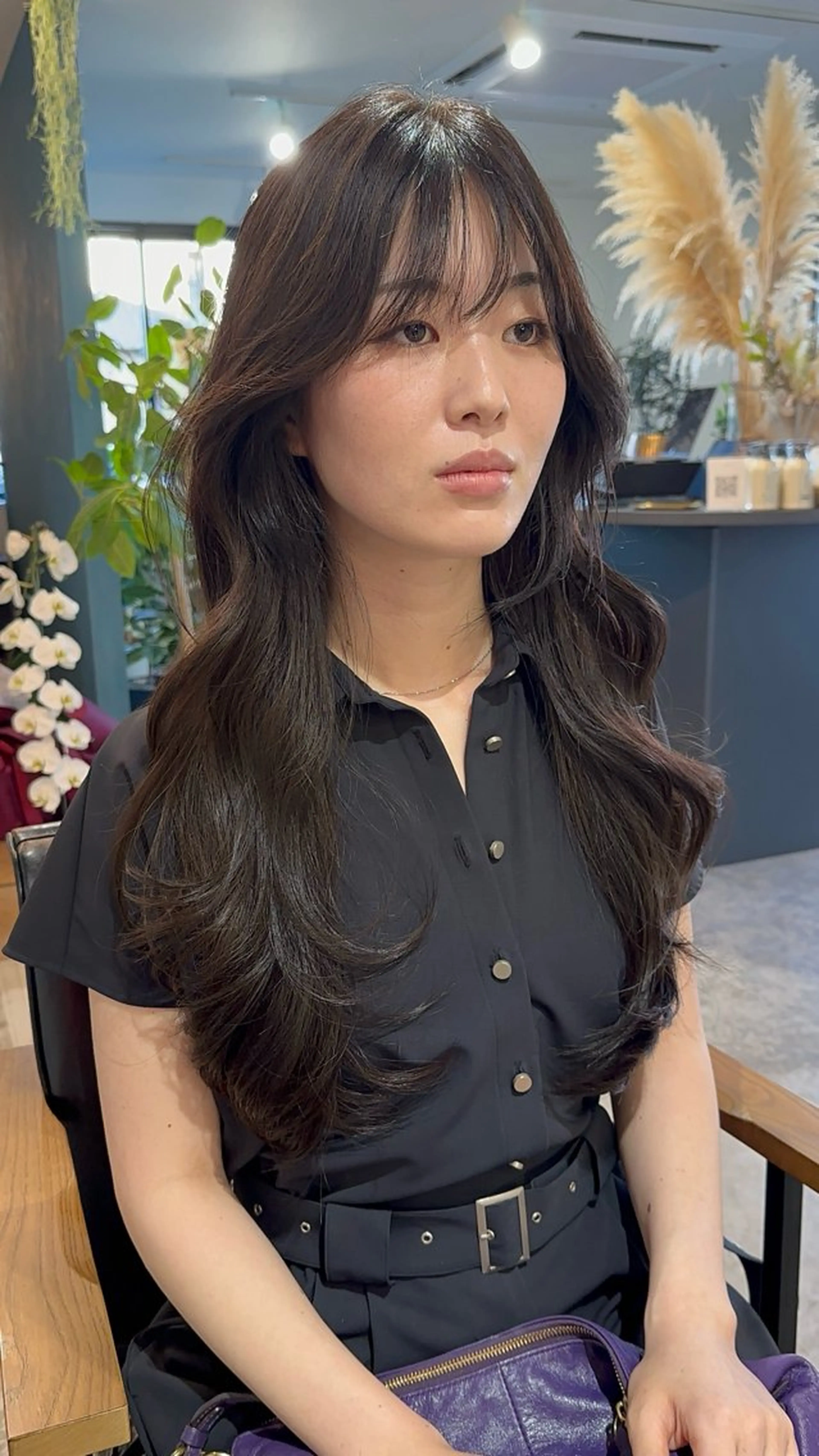 ✂️ 似合わせカット ＋🌿 艶カラー ＋💆 TR ＋🫧 ナノバブル付の写真