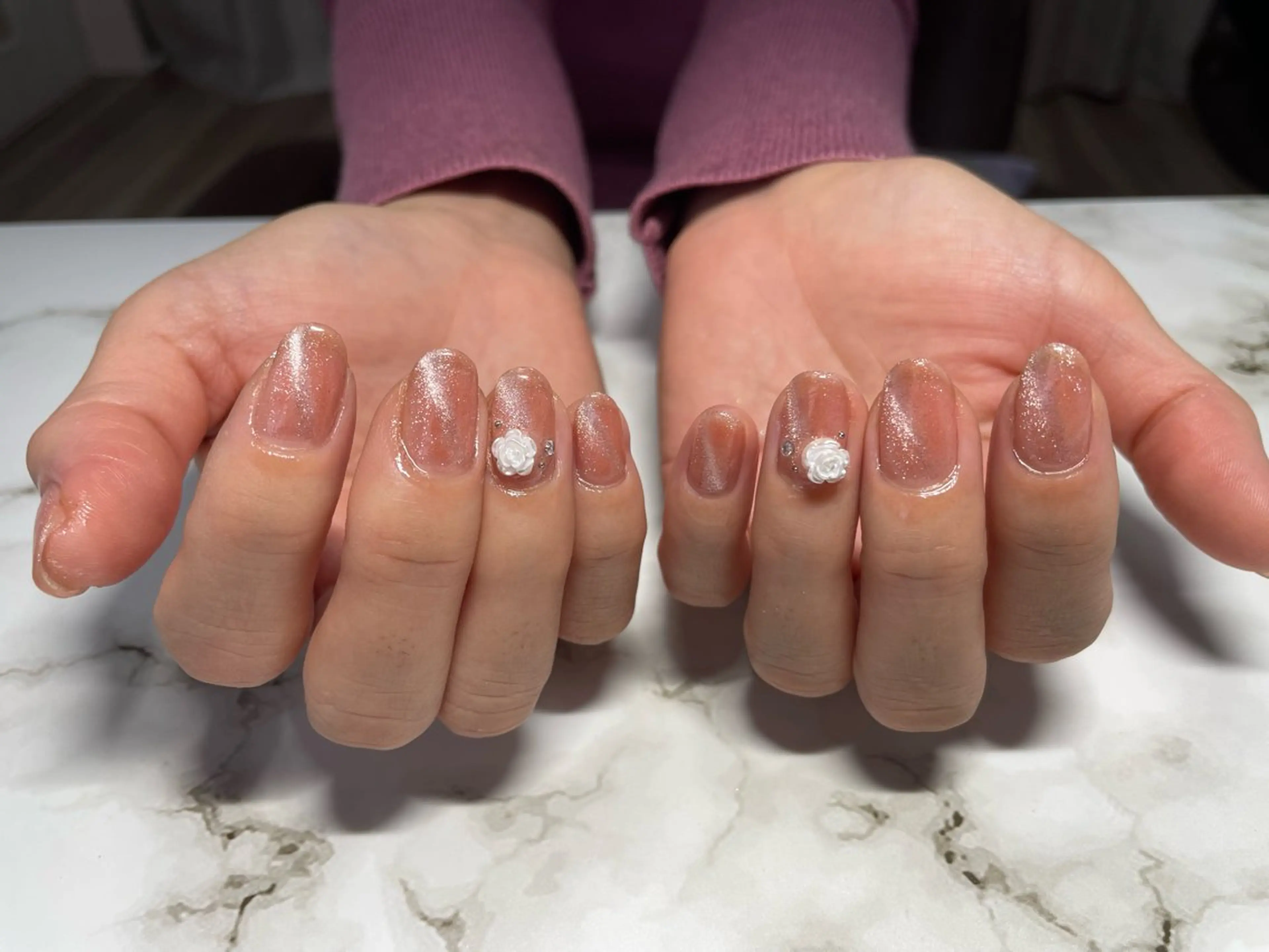 ネイル マグネットネイル nail salon＊シェリコ＊所属・nail salon シェリコのネイルデザイン