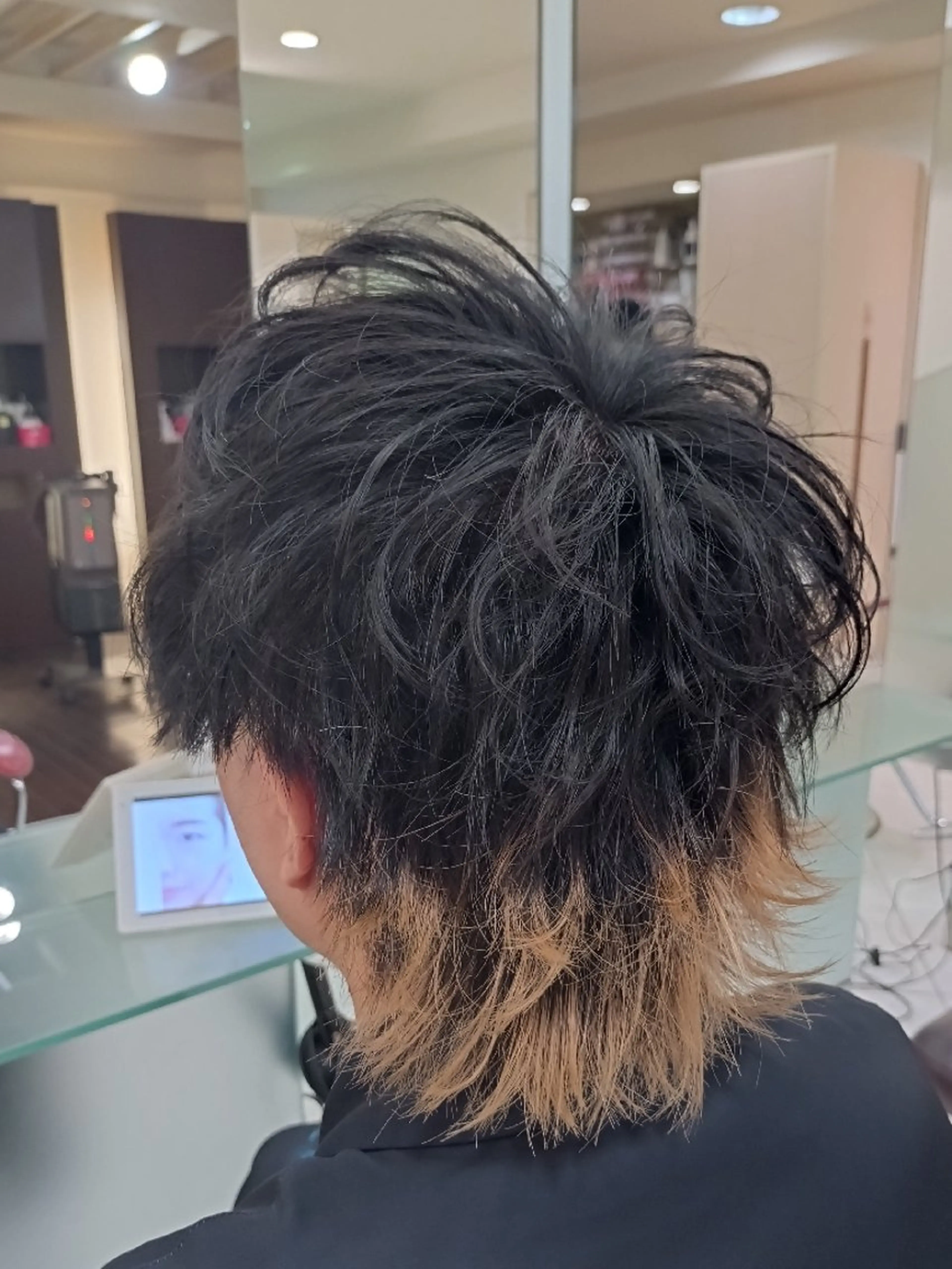 新規限定『デザインウルフカット+ニュアンスパーマ+スパシャンプー+トリートメント』¥16260→¥8000の写真