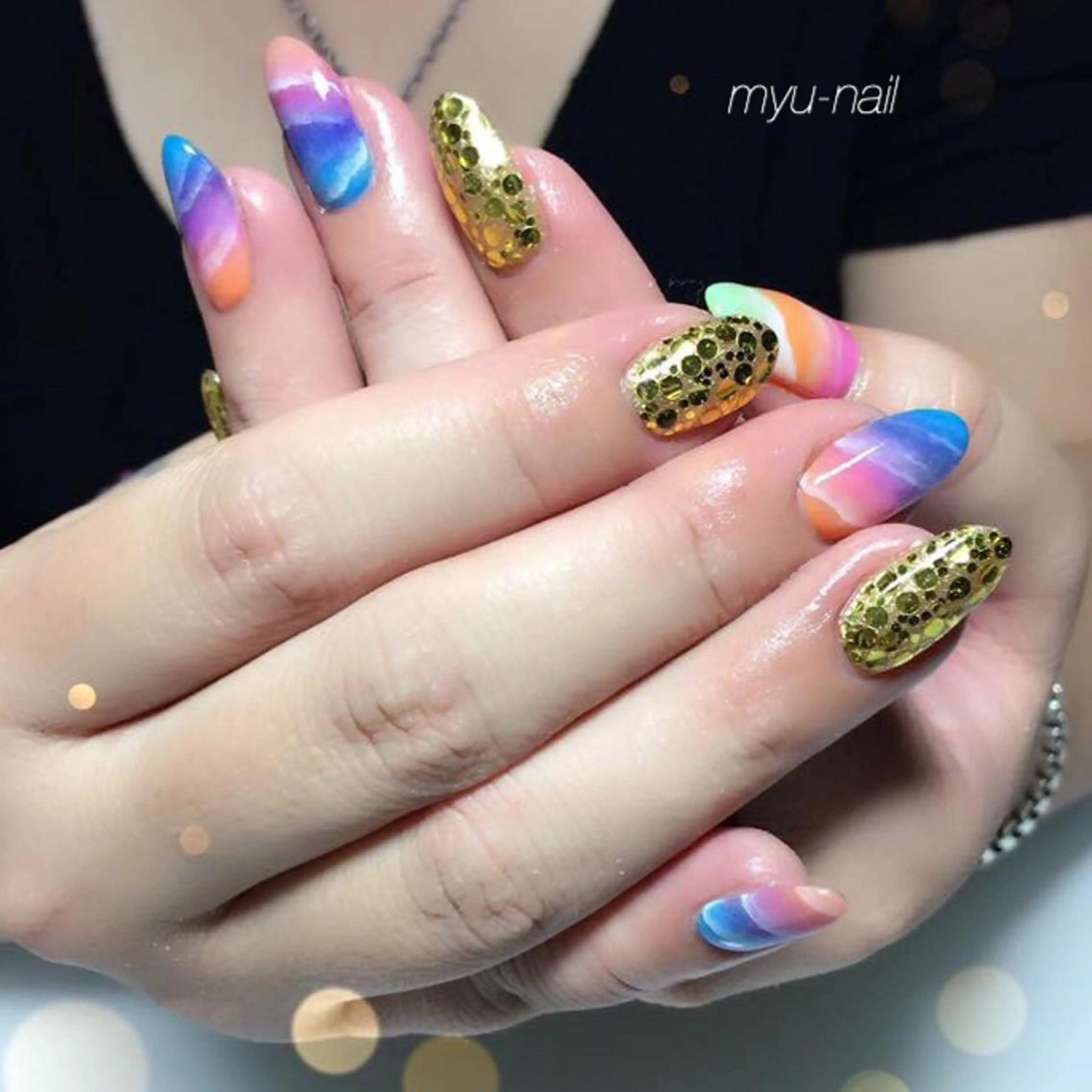 ネイル アートネイル ホームサロン myu-nailのネイルデザイン