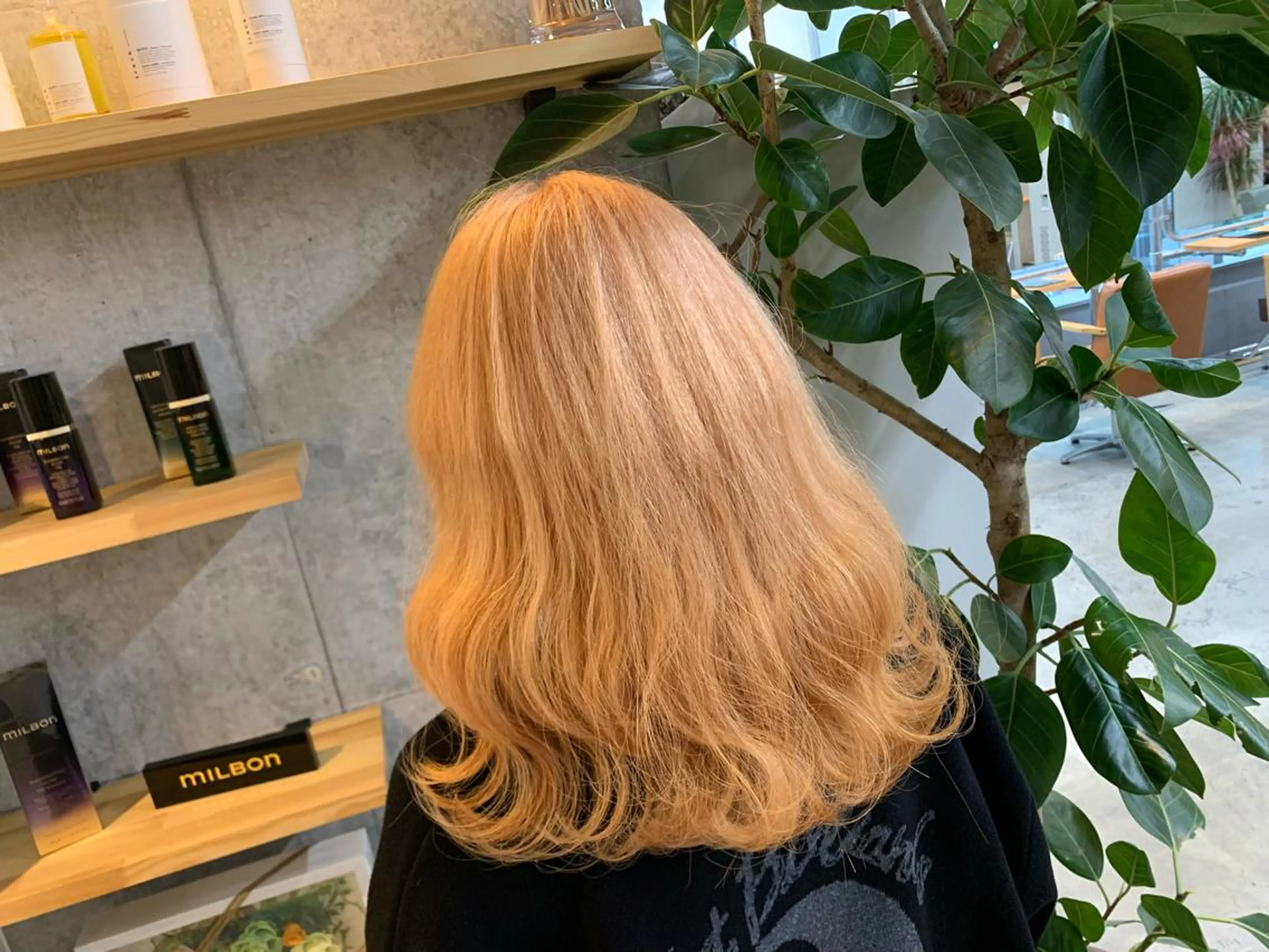 ミディアム カラー ヘアカラー トリートメント 天野 開のヘアスタイル