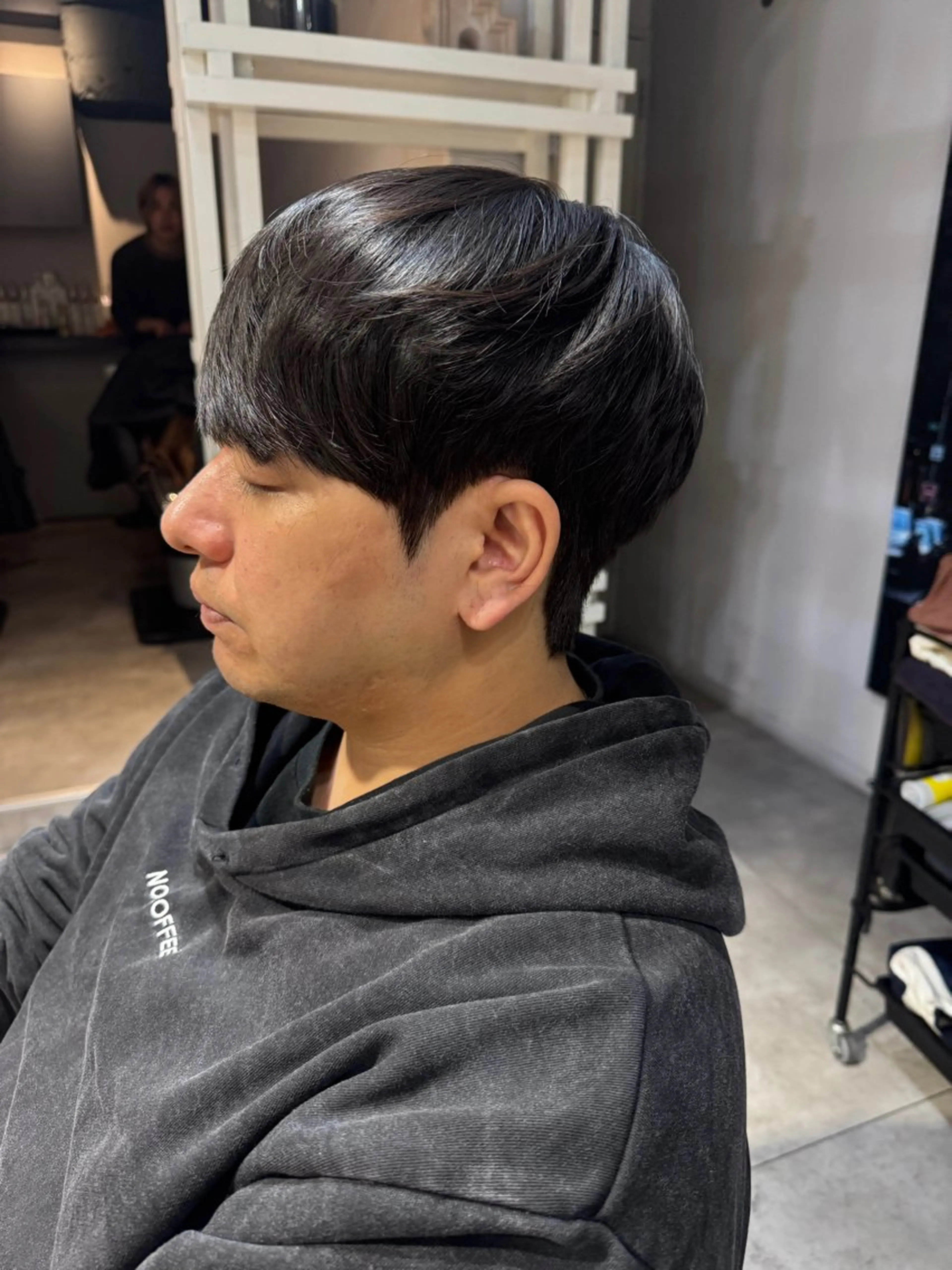 ミディアム メンズ ミディアムパーマ ダウンパーマ メンズパーマ カット パーマ トリートメント Dxxxx III所属・女性目線の大人 メンズ*Ayakaのヘアスタイル