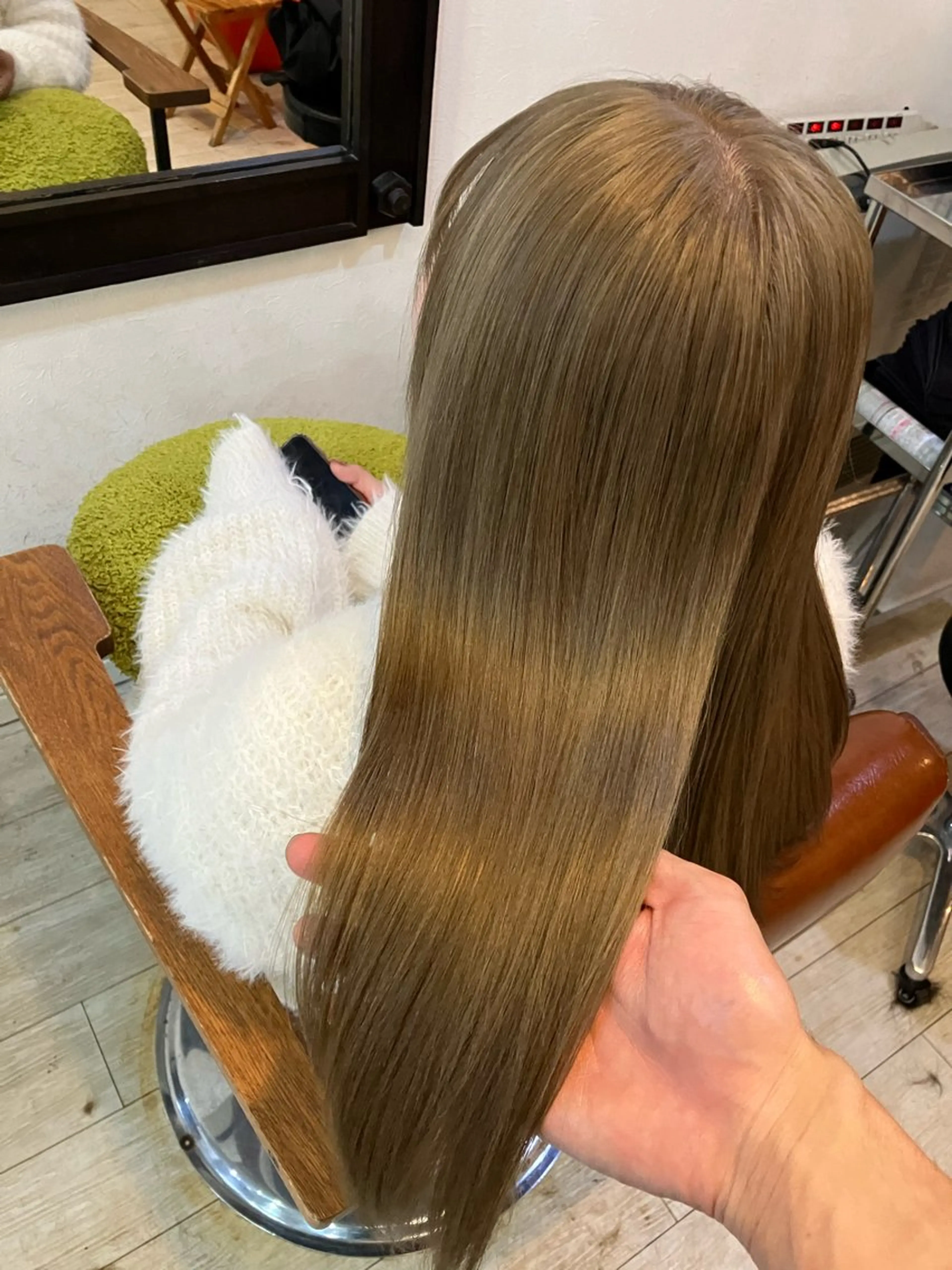 ミディアム カラー カット ヘアカラー トリートメント 🍀髪質改善、カラー TAICHI🍀のヘアスタイル