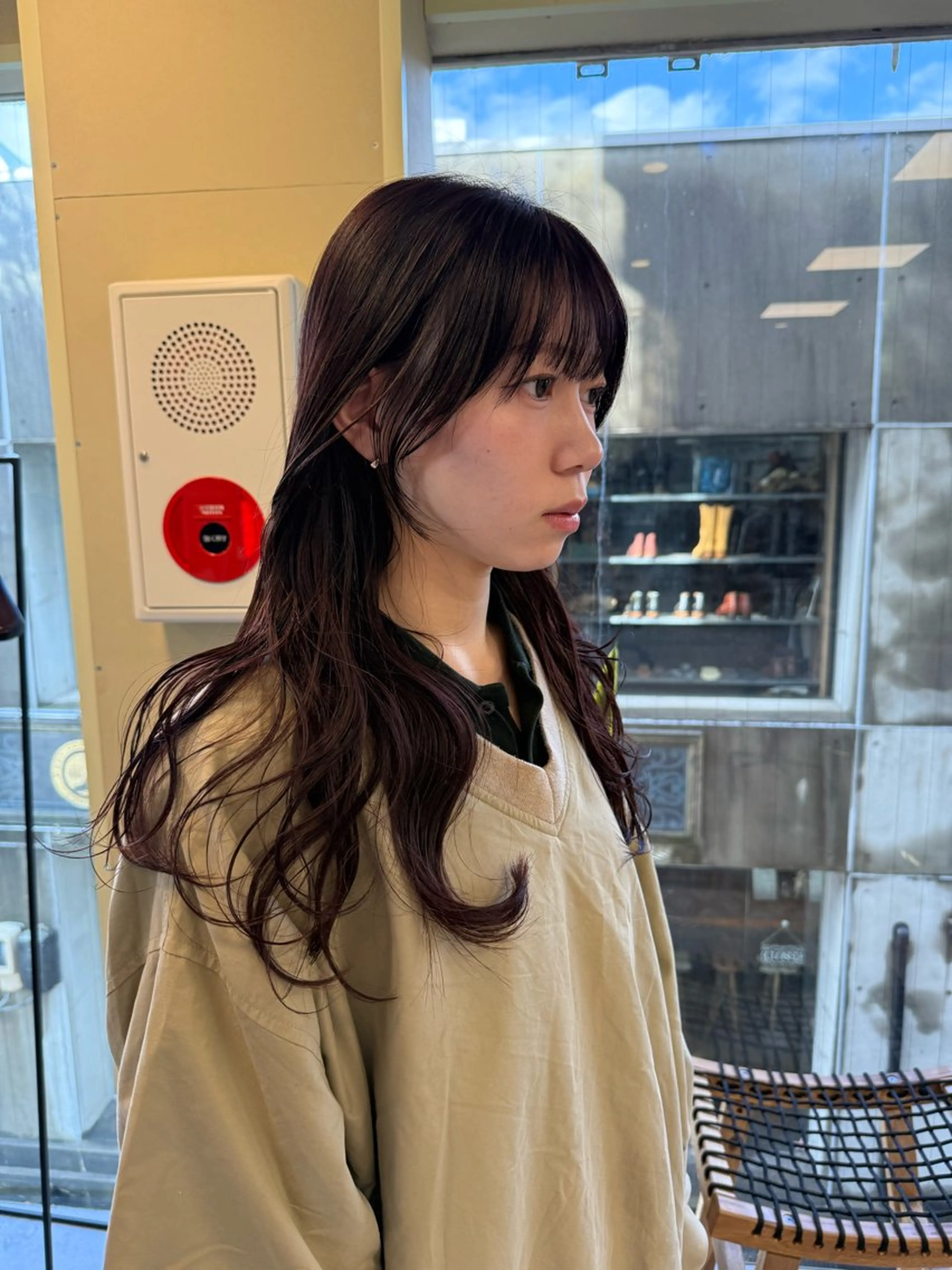 ロング カラー カット ヘアカラー トリートメント 伶風/デザインカット /ボブ/透明感カラーのヘアスタイル