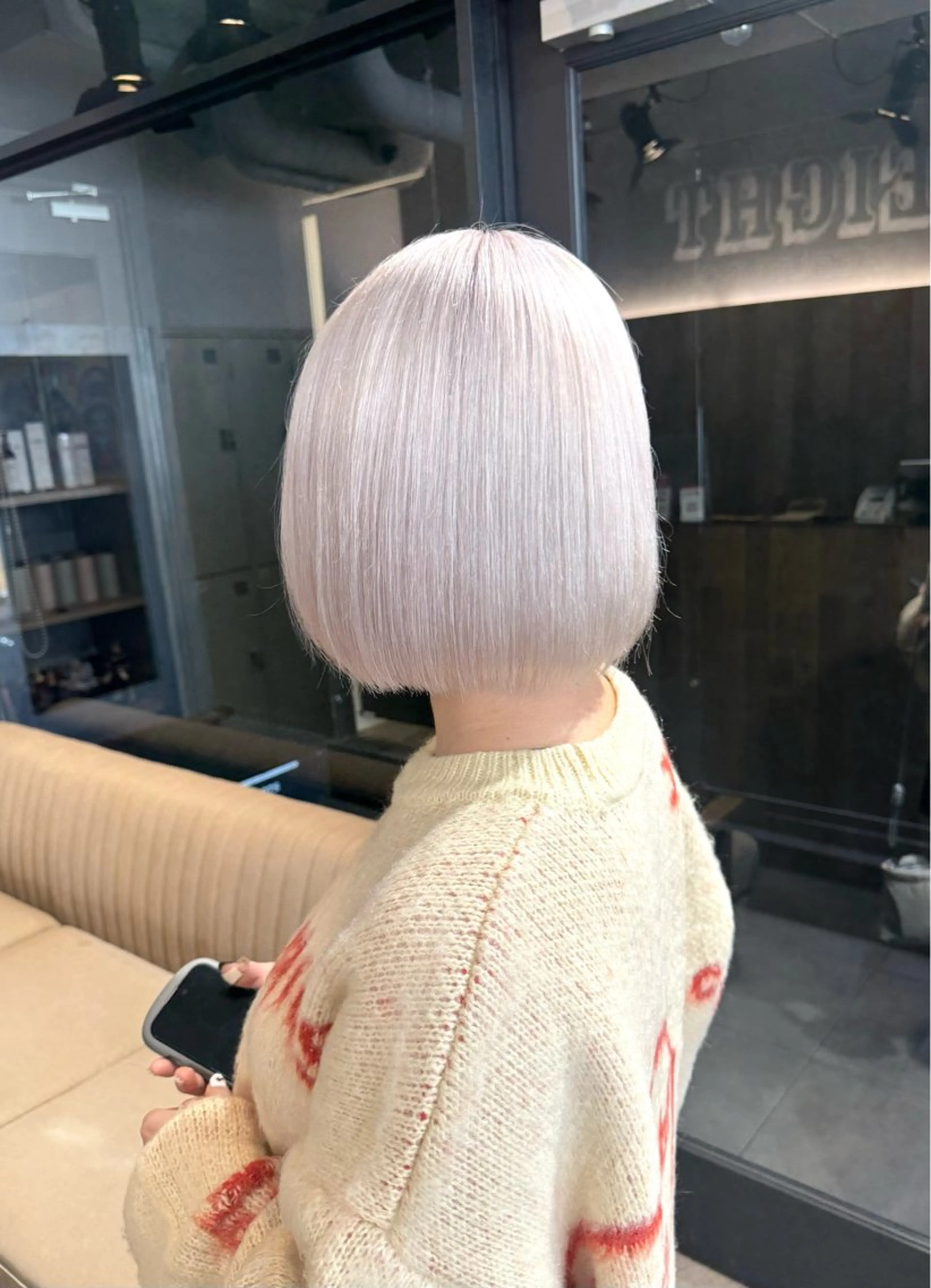 ミディアム カット ヘアカラー トリートメント ✨本日空きあります✨ 遠田コウヘイ🌟のヘアスタイル