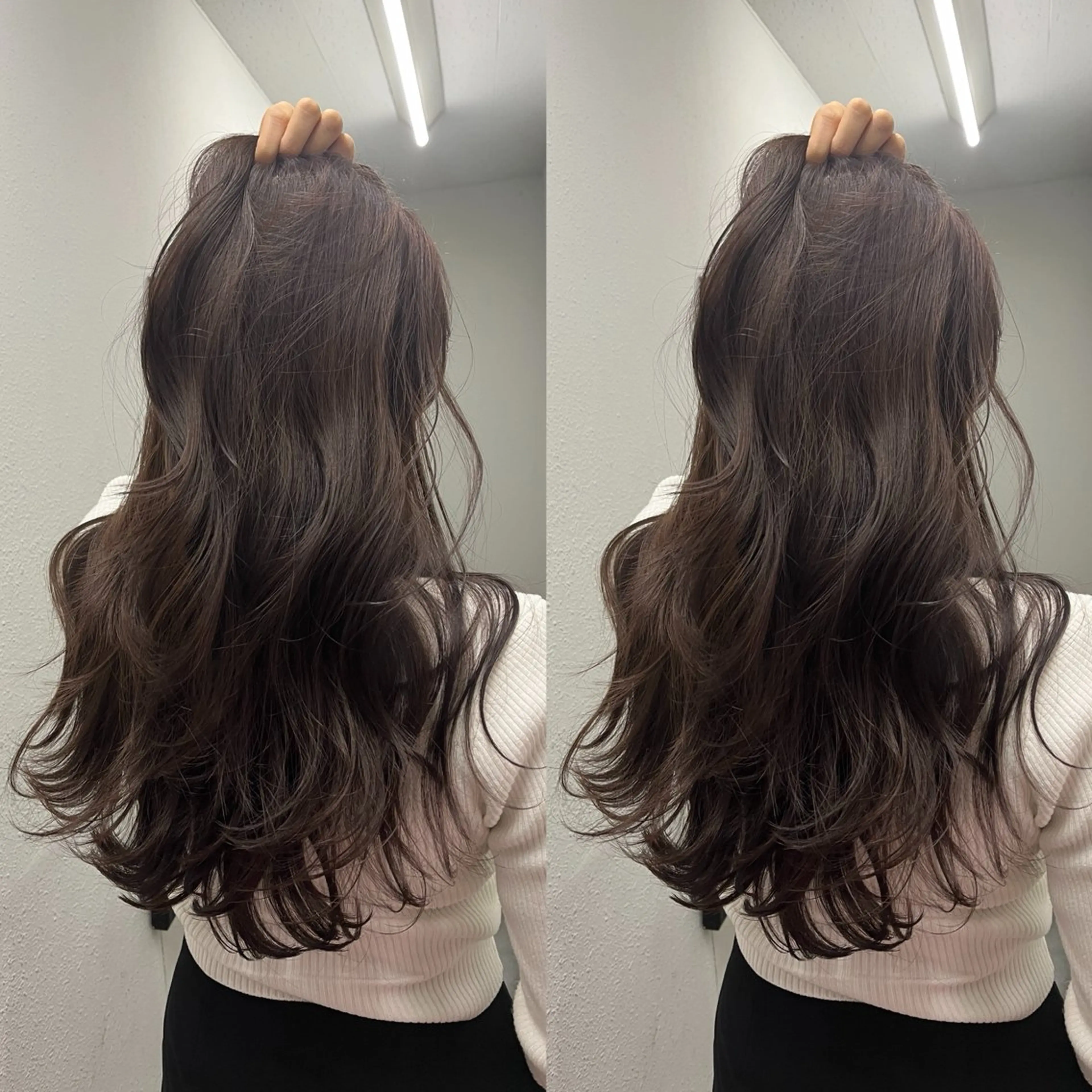 ロング カット ヘアカラー トリートメント 💗レイヤーショート ボブ艶髪/竜也💗のヘアスタイル