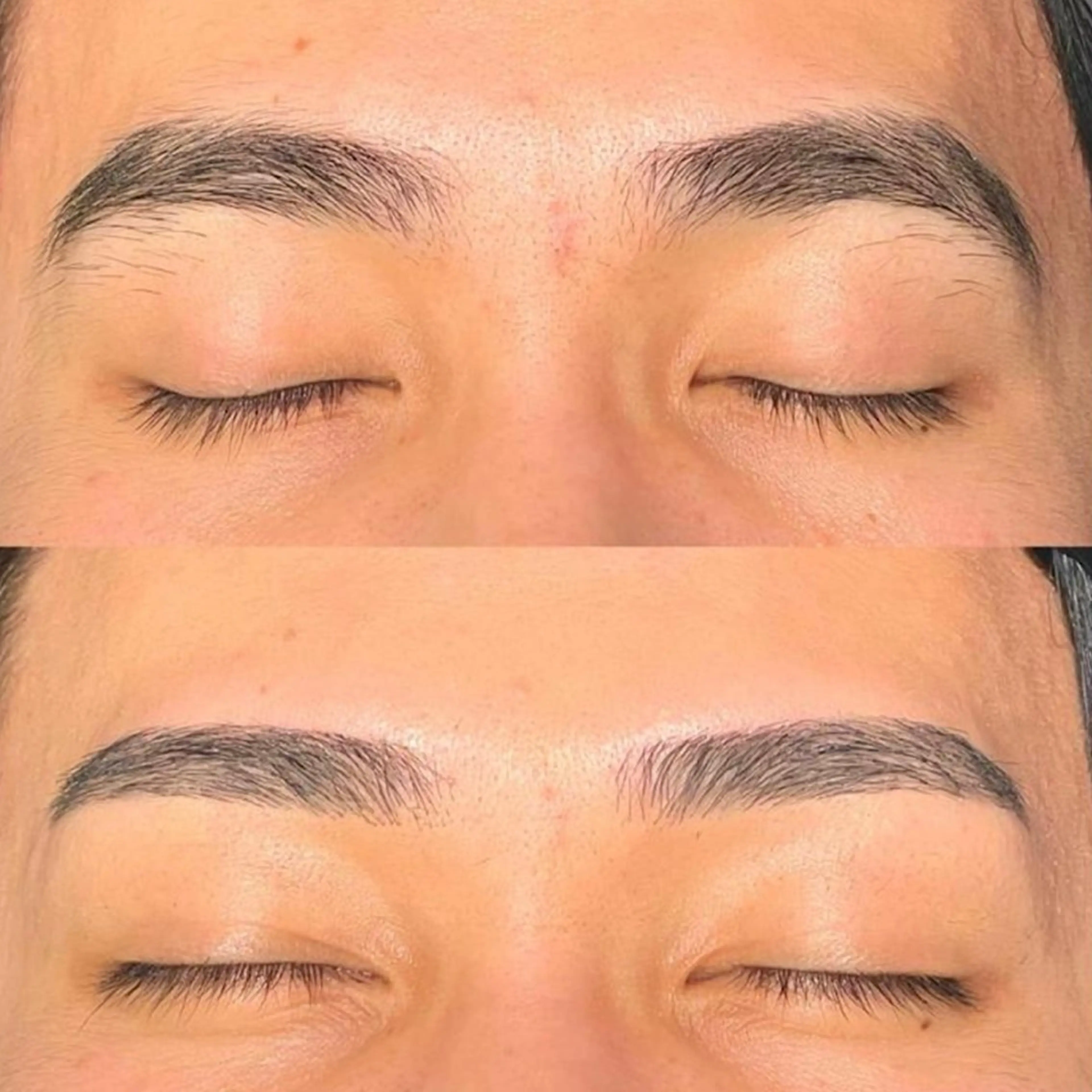 【初回】美眉毛デザインWax脱毛＋眉毛パーマの写真