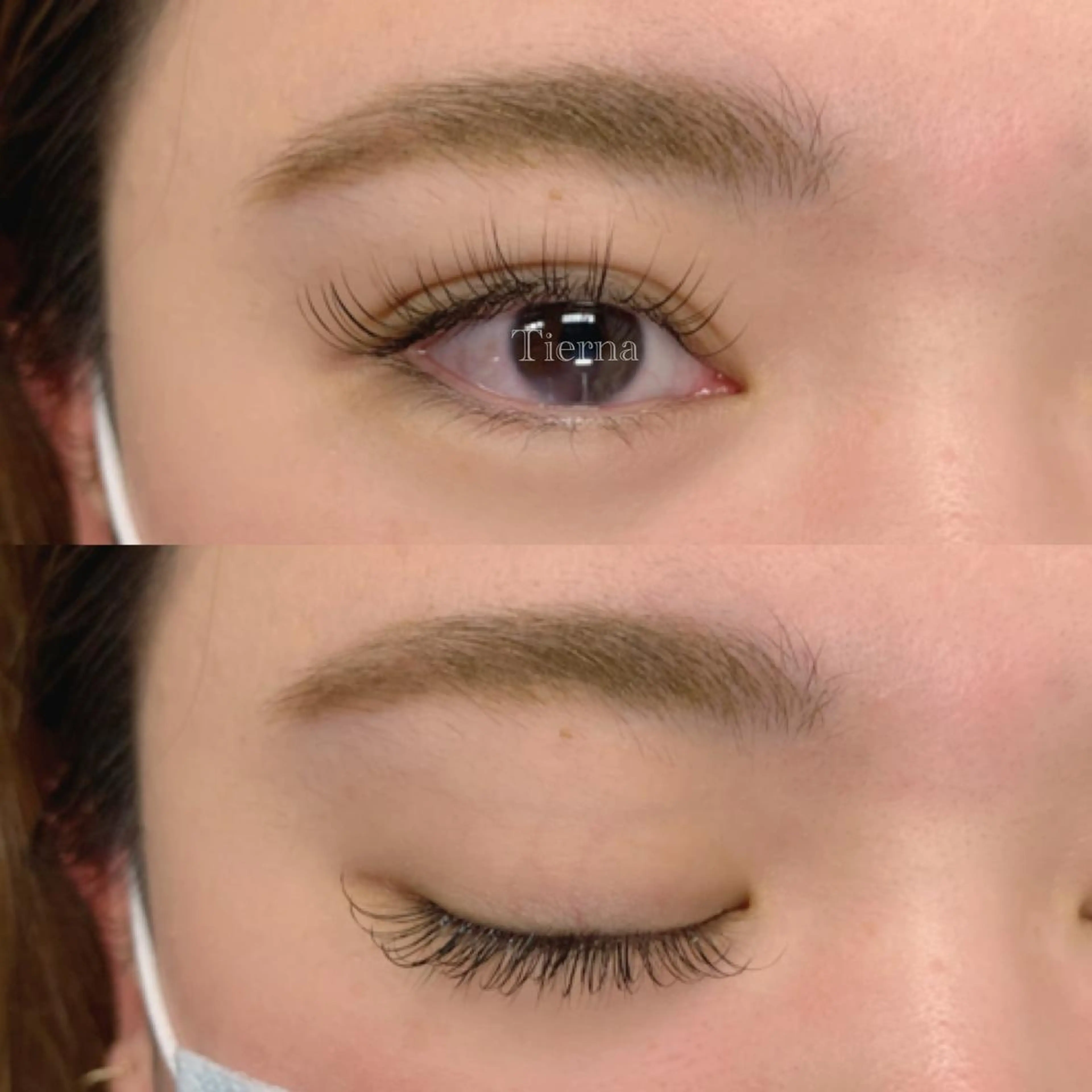 マツエク・マツパ Dカール フラットラッシュ Tierna所属・氏原 愛美のマツエク・マツパデザイン