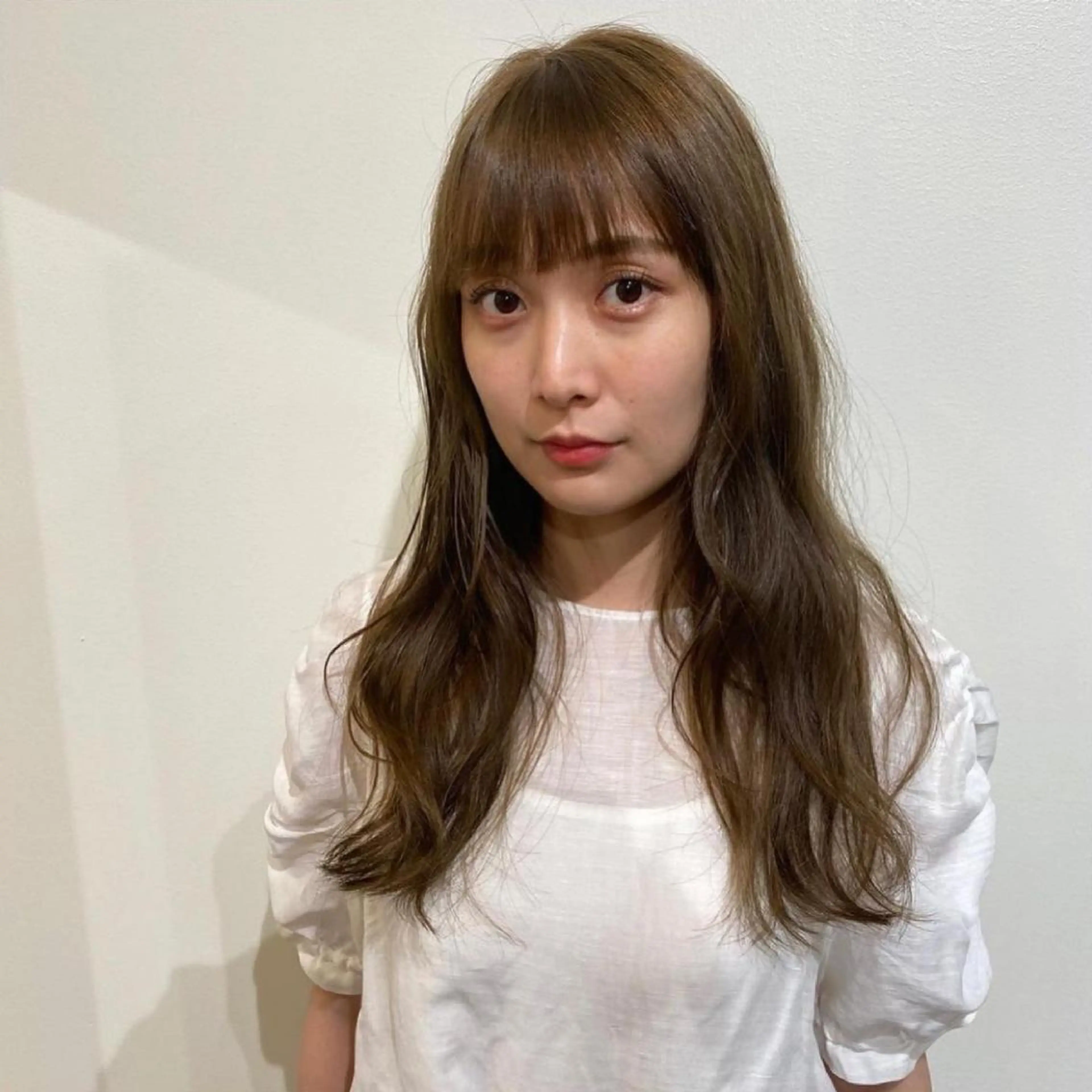 ロング カラー ベージュカラー 透明感カラー 赤味消しcolor 🥣♡Ayaのヘアスタイル