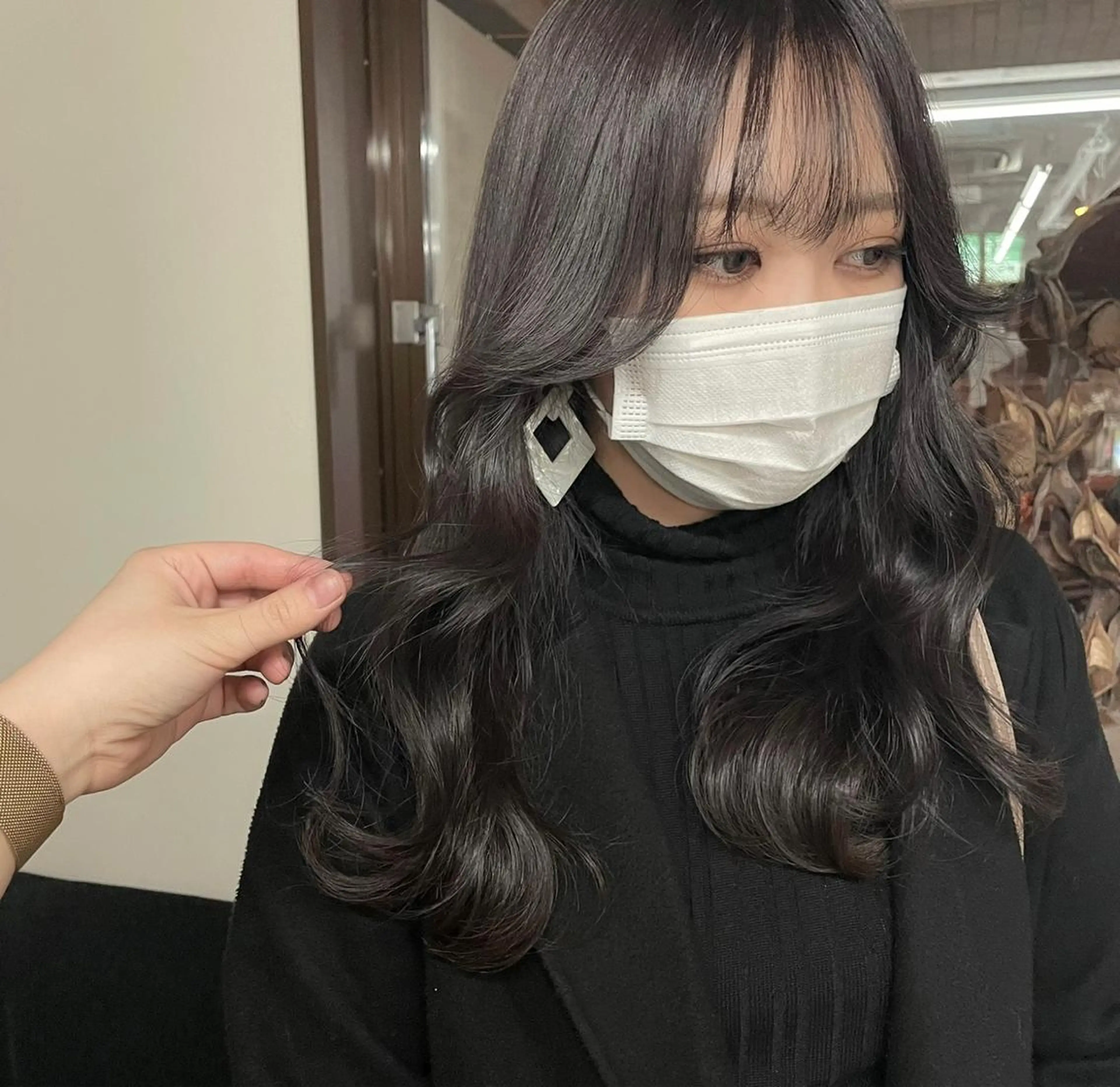 ロング 橋本 彩花のマツエク・マツパデザイン