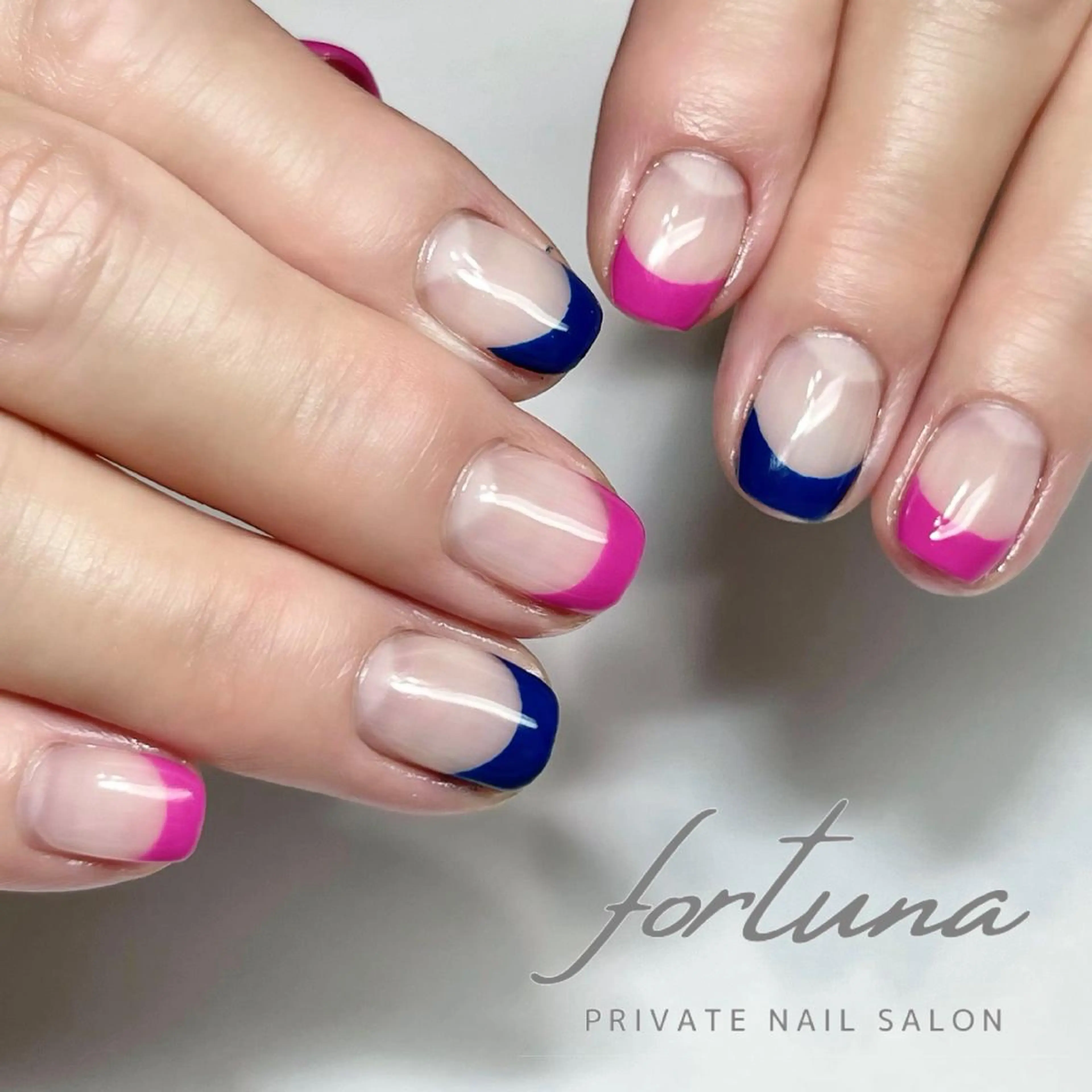 ネイル フレンチネイル ハンドネイル fortuna 武藤裕美のネイルデザイン