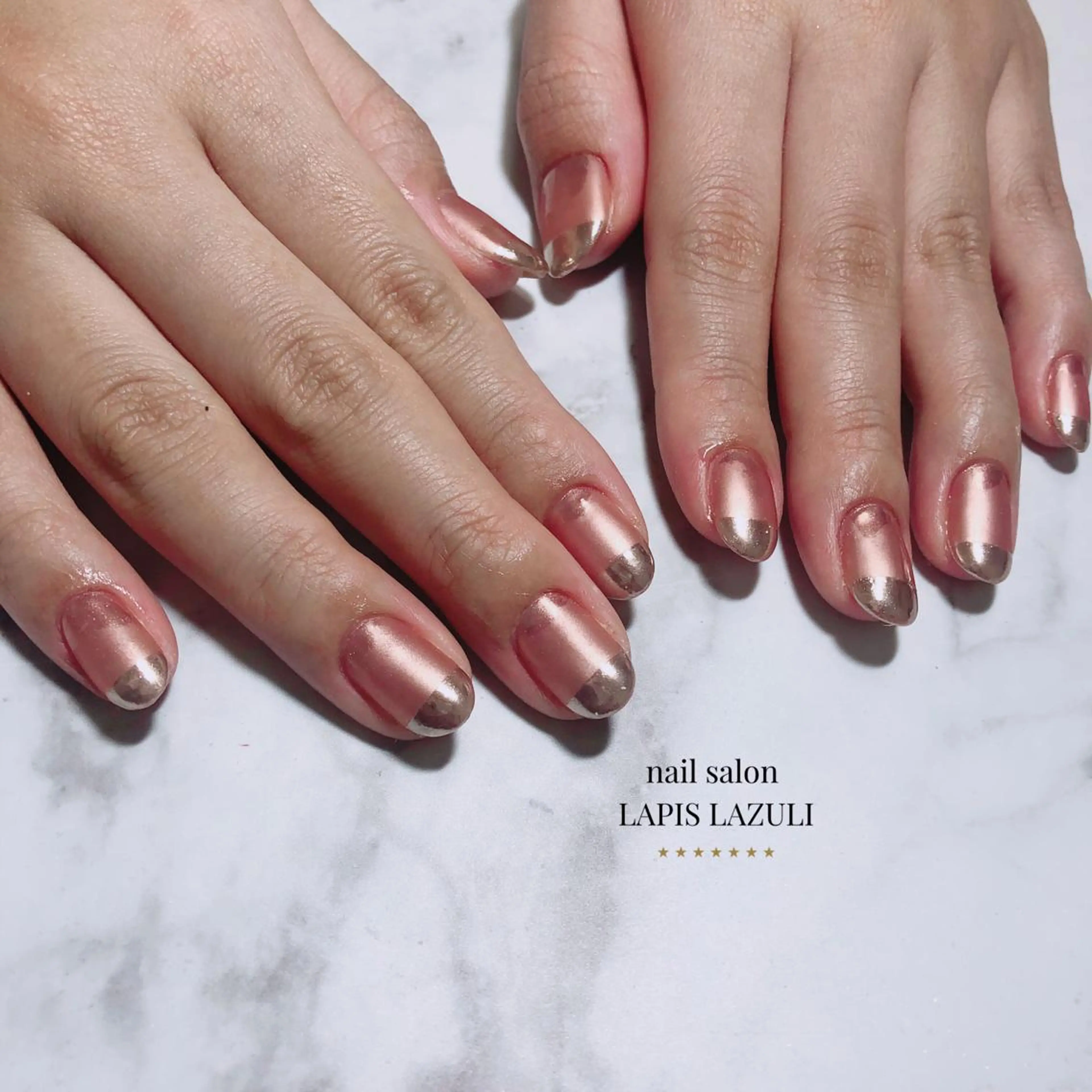 ネイル nail salon ラピスラズリのネイルデザイン