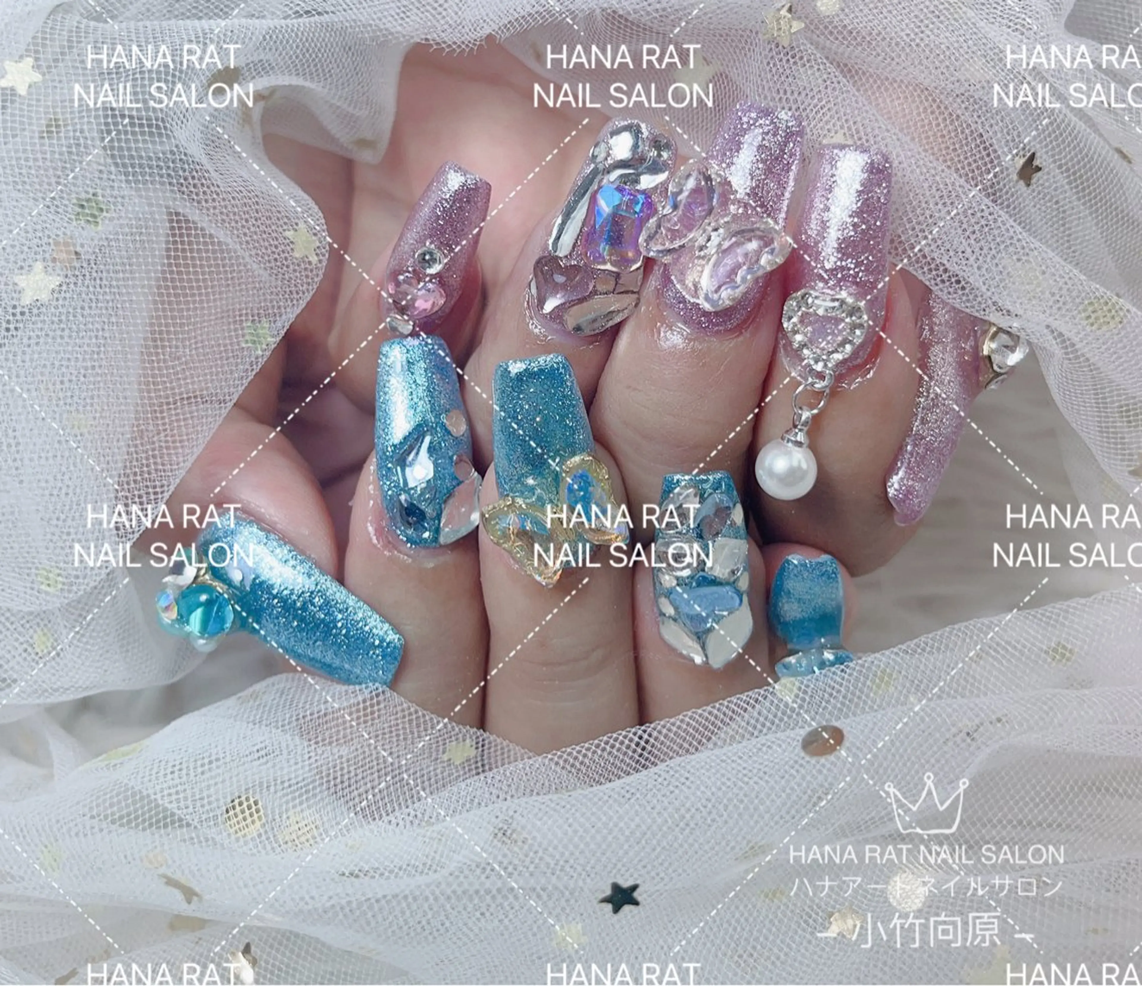 ネイル ハンドネイル HANA ART NAIL SALONのネイルデザイン