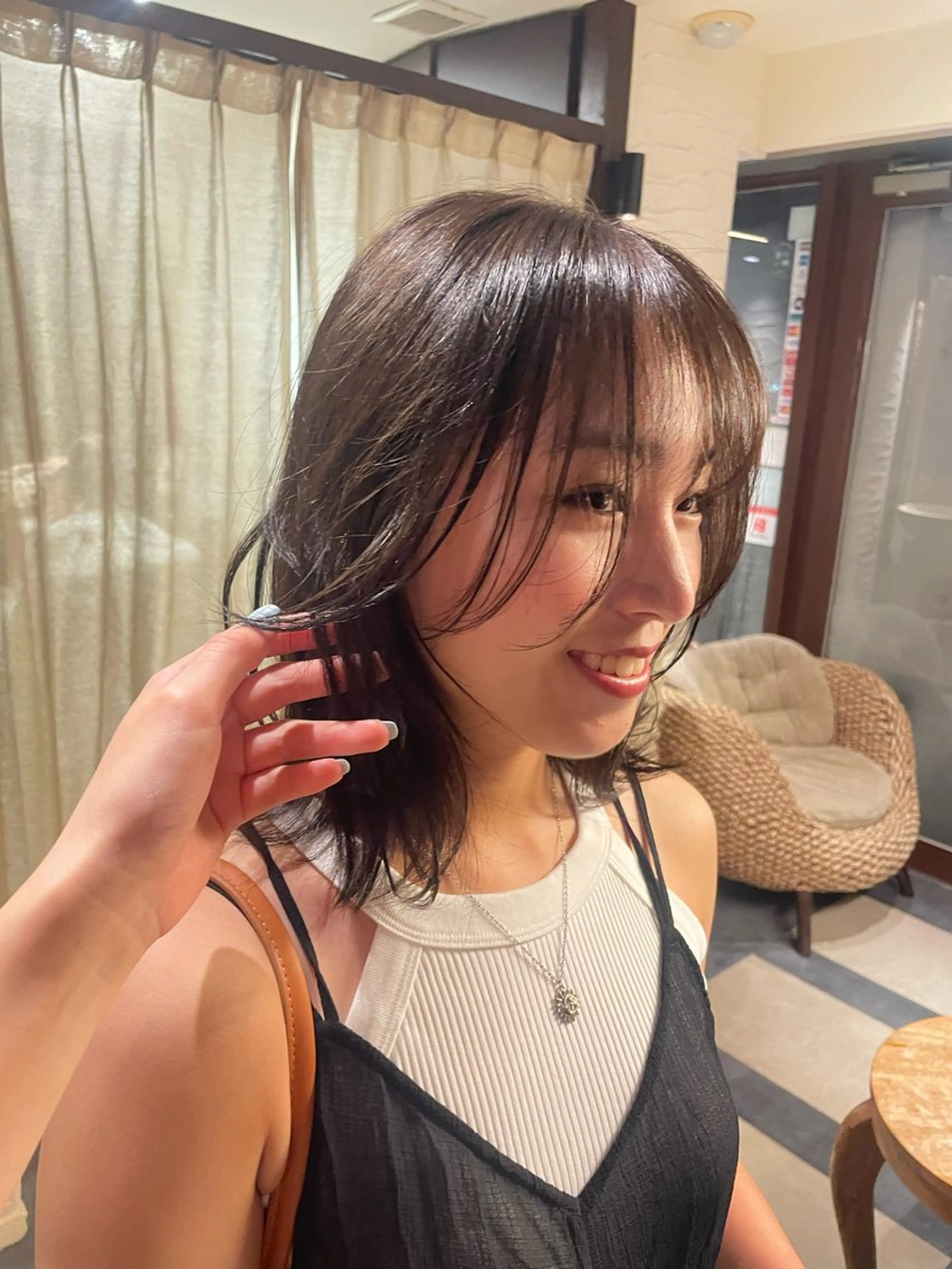 ミディアム momi 🎀🪽のヘアスタイル