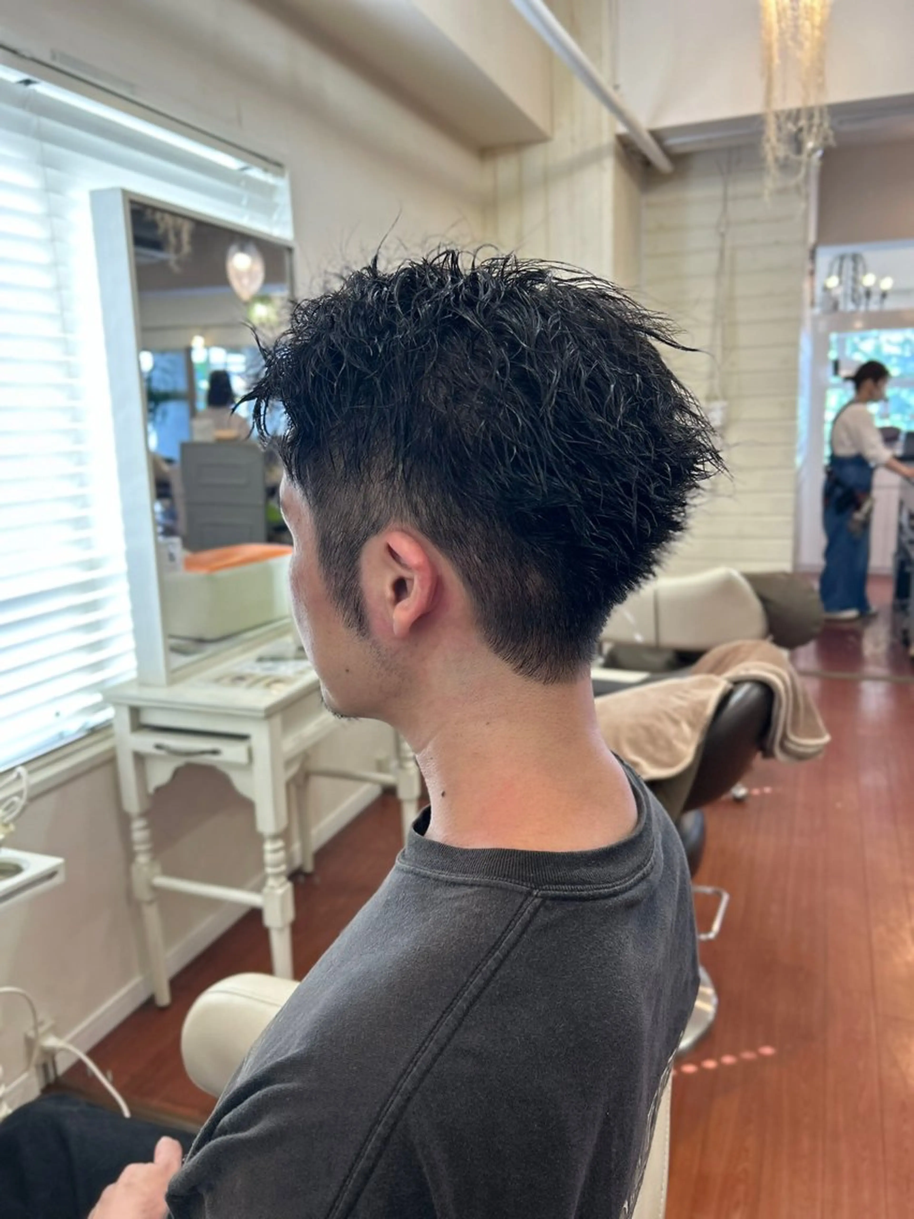 ショート パーマ カット パーマ 岡部 ゆめ菜のヘアスタイル