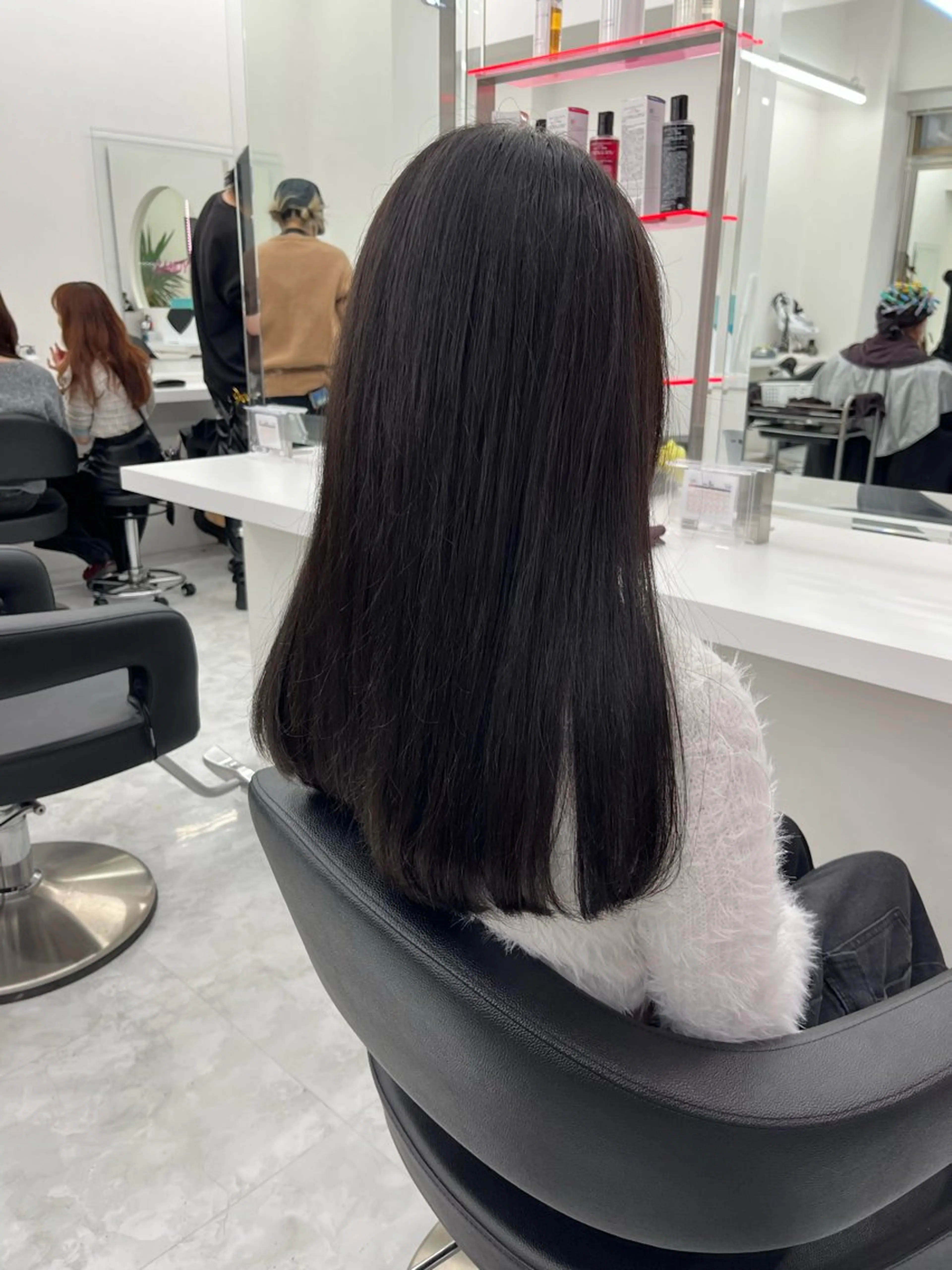 ロング カラー ブラウンカラー ダークブラウン 💖トレンド夏 カラー💖FUTAのヘアスタイル