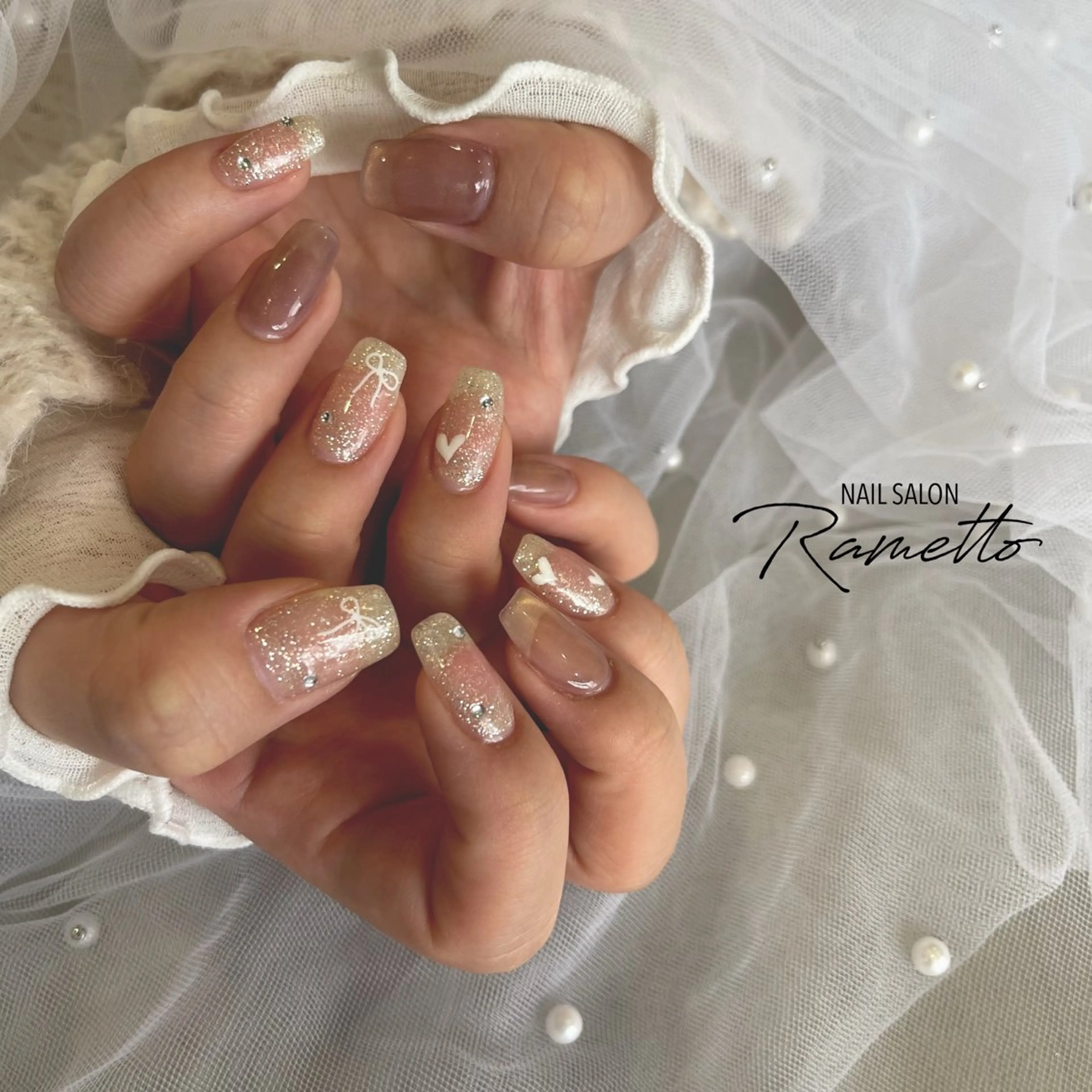 ネイル ハンドネイル NAILSALON Ramettoのネイルデザイン