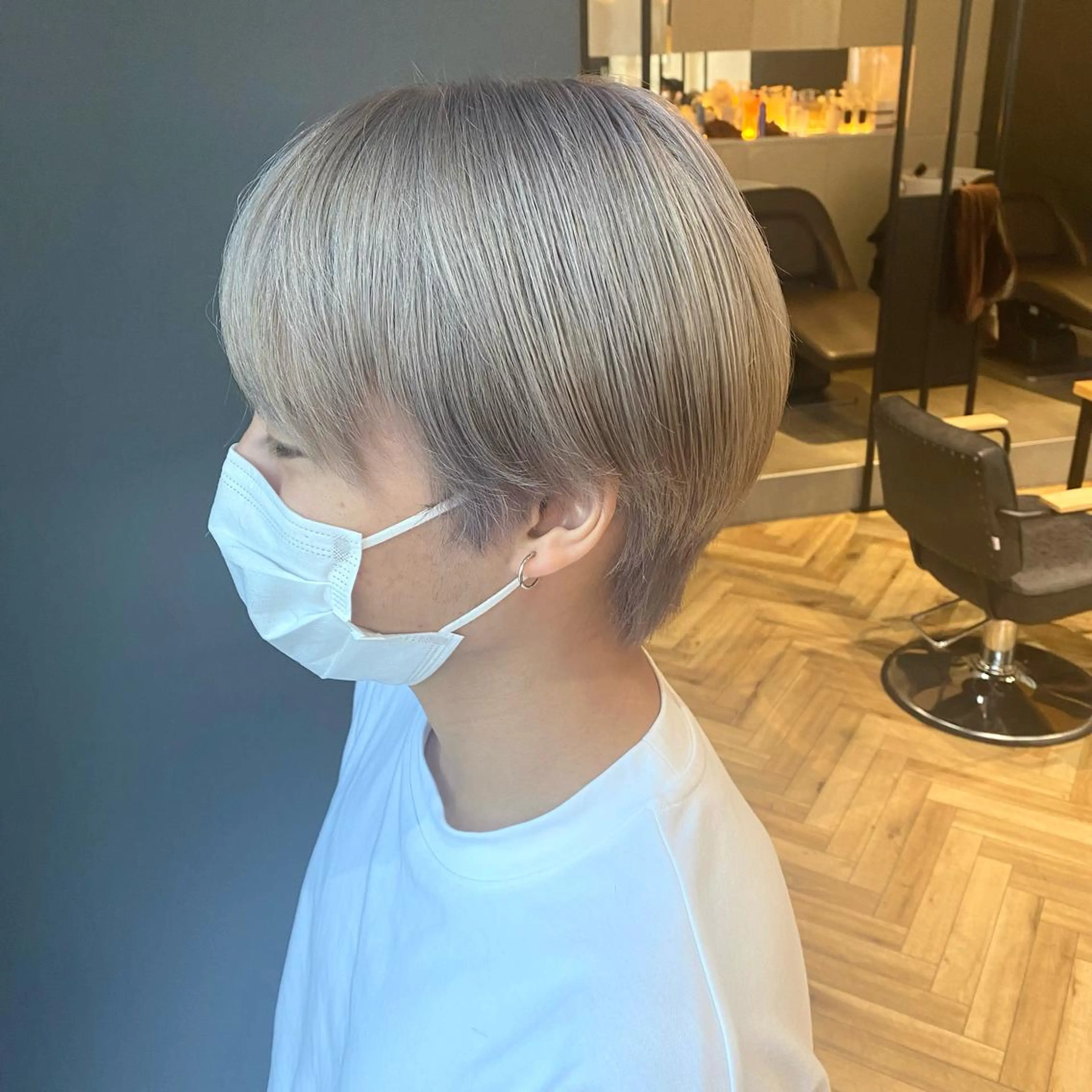 カラー メンズ カット ヘアカラー トリートメント YUNA ユウナのヘアスタイル