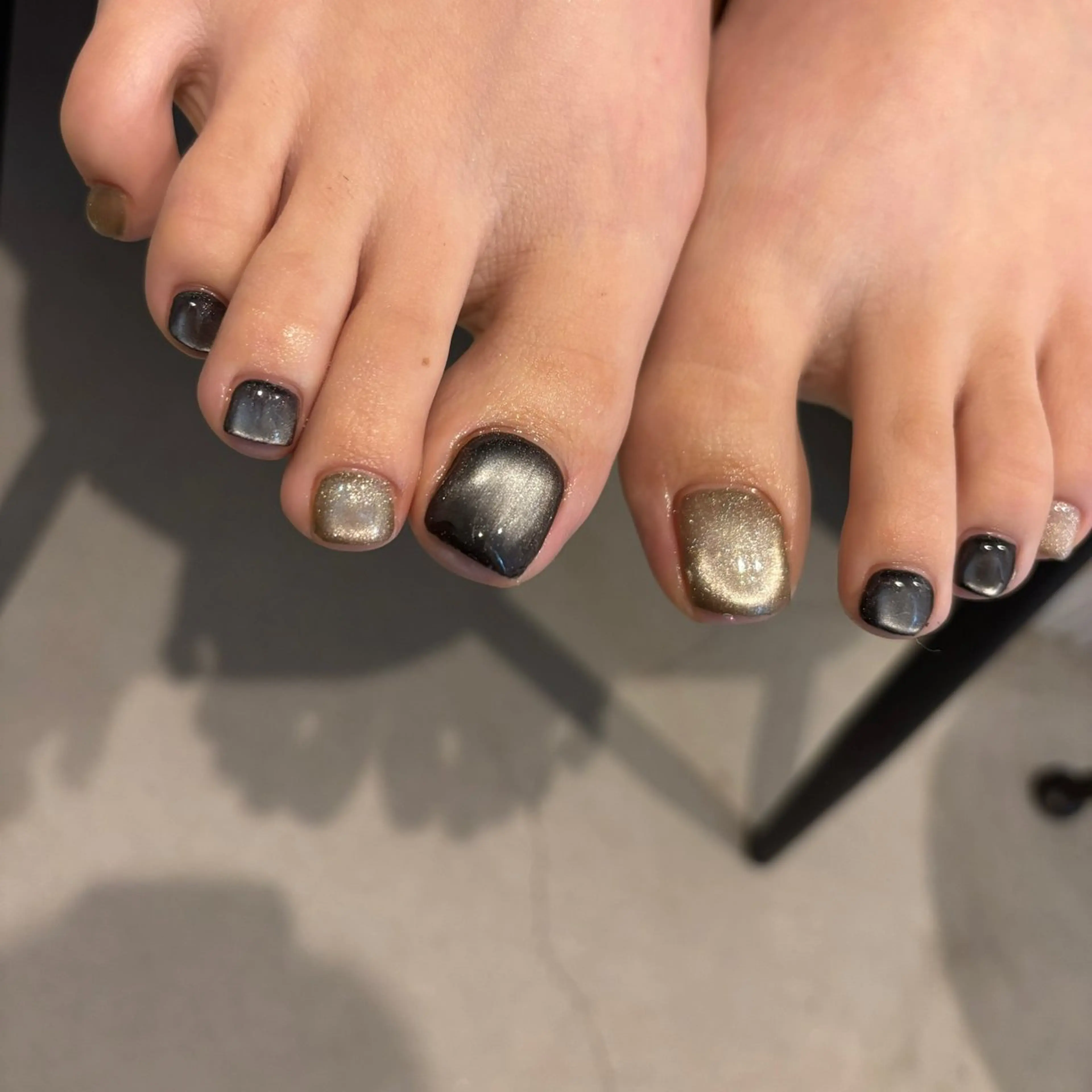 フットネイル  ※ハンドメニュー価格より+¥1,000(ワンカラー5,500円​〜​)の写真