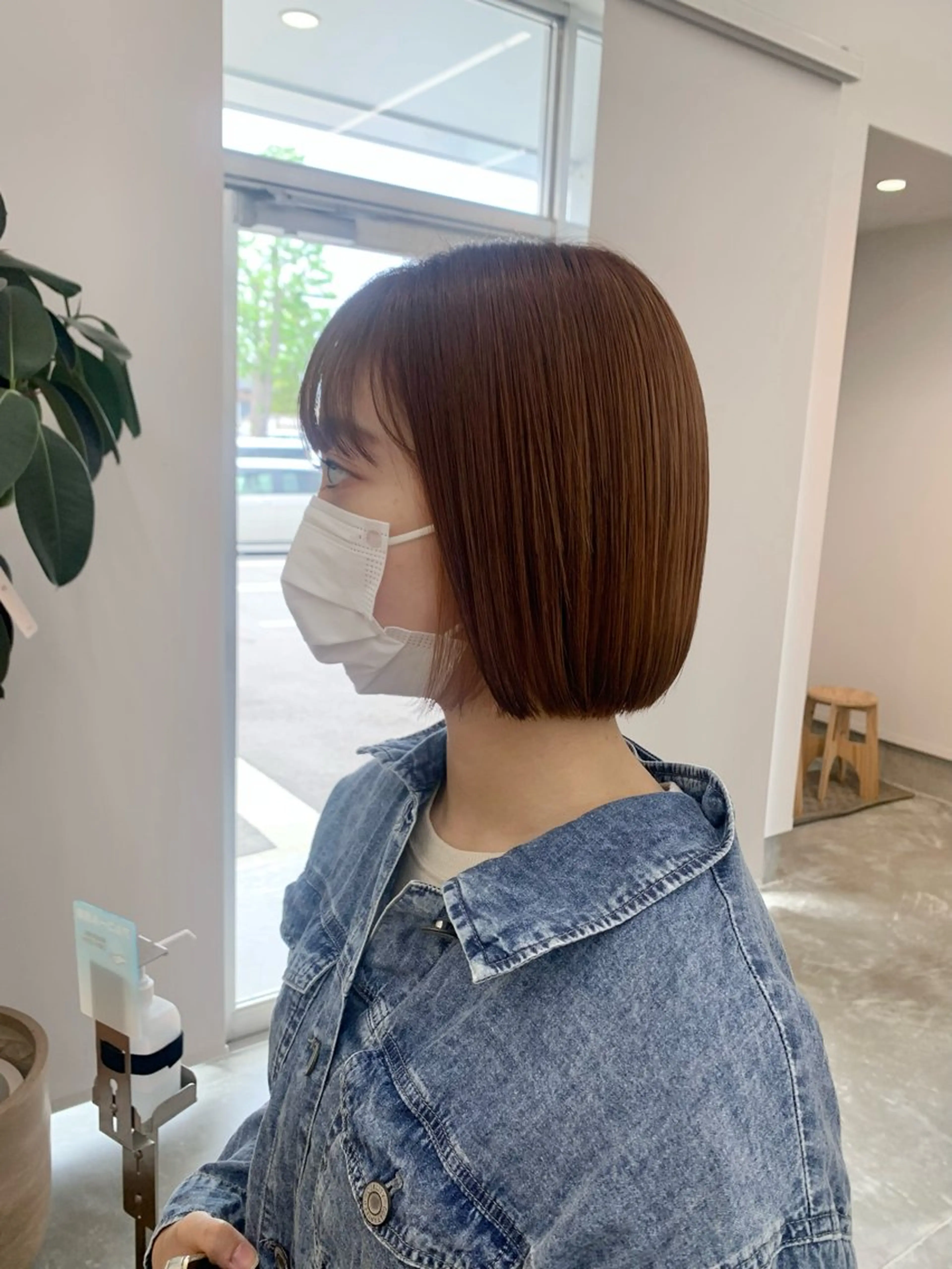 ショート ヘアカラー トリートメント 舘谷 愛莉のヘアスタイル