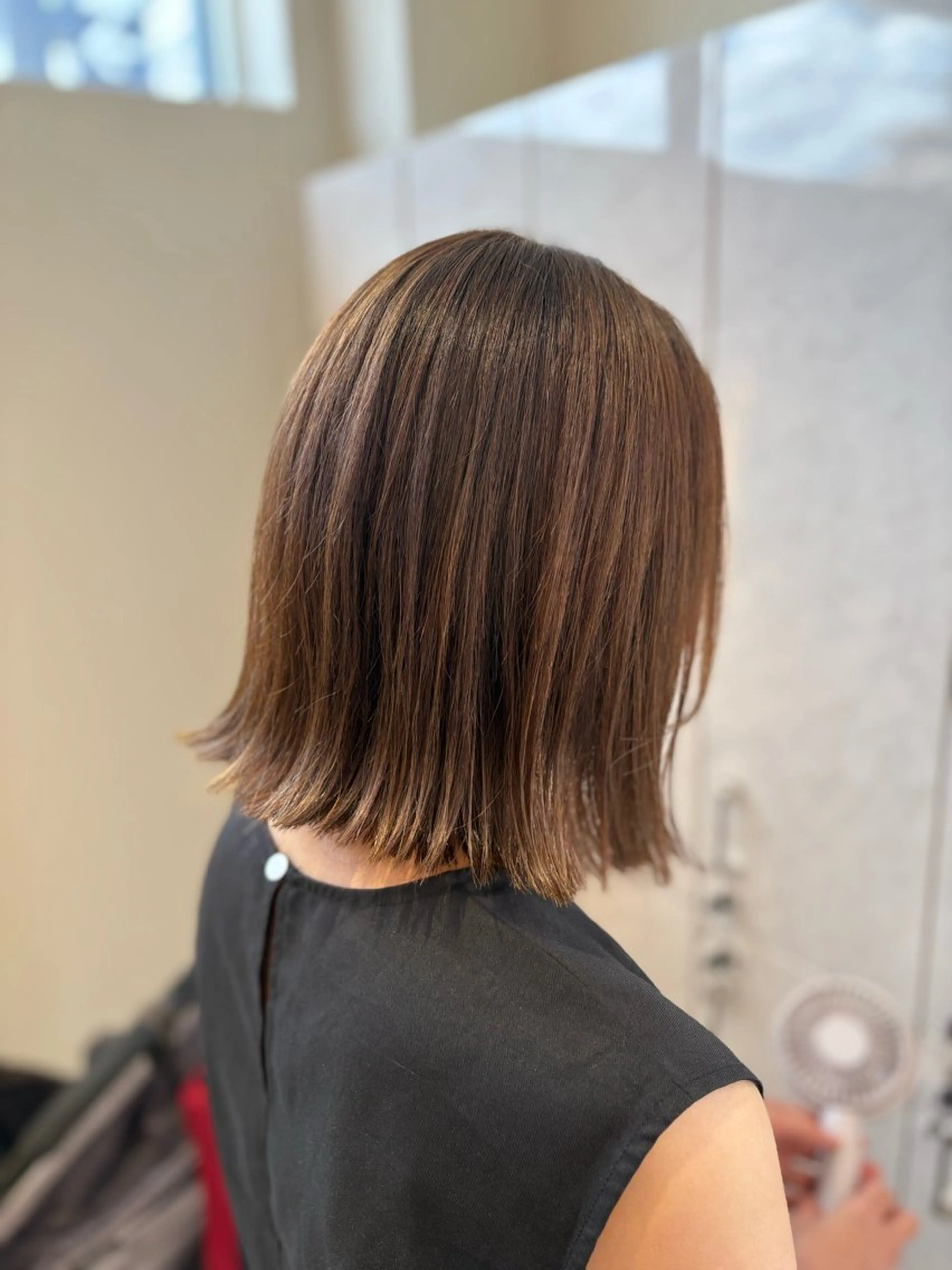ショート カラー ベージュカラー オリーブベージュ カット ヘアカラー 艶カラー/レイヤー ⭐️RYO⭐️のヘアスタイル