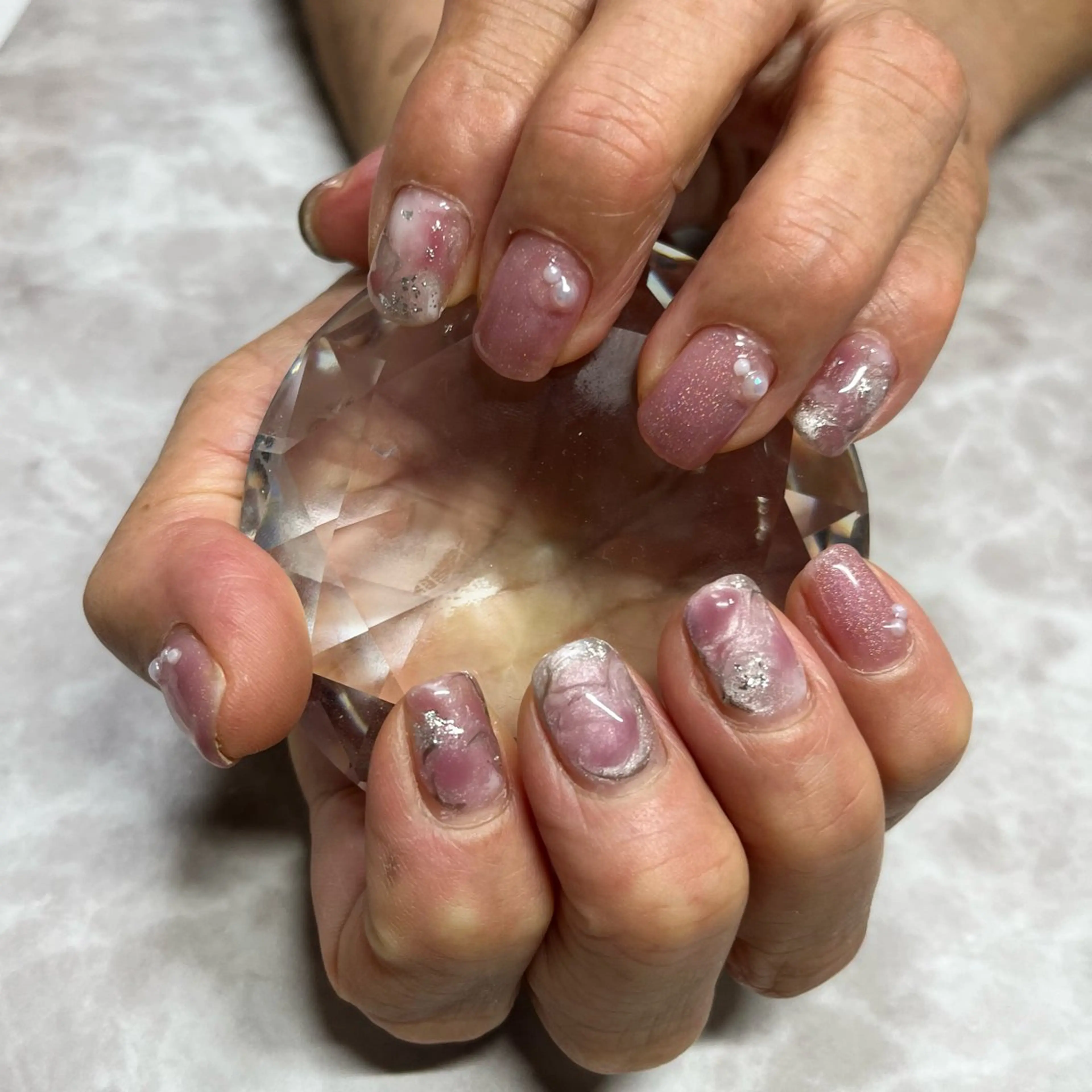 ネイル ストーンネイル koko nailのネイルデザイン