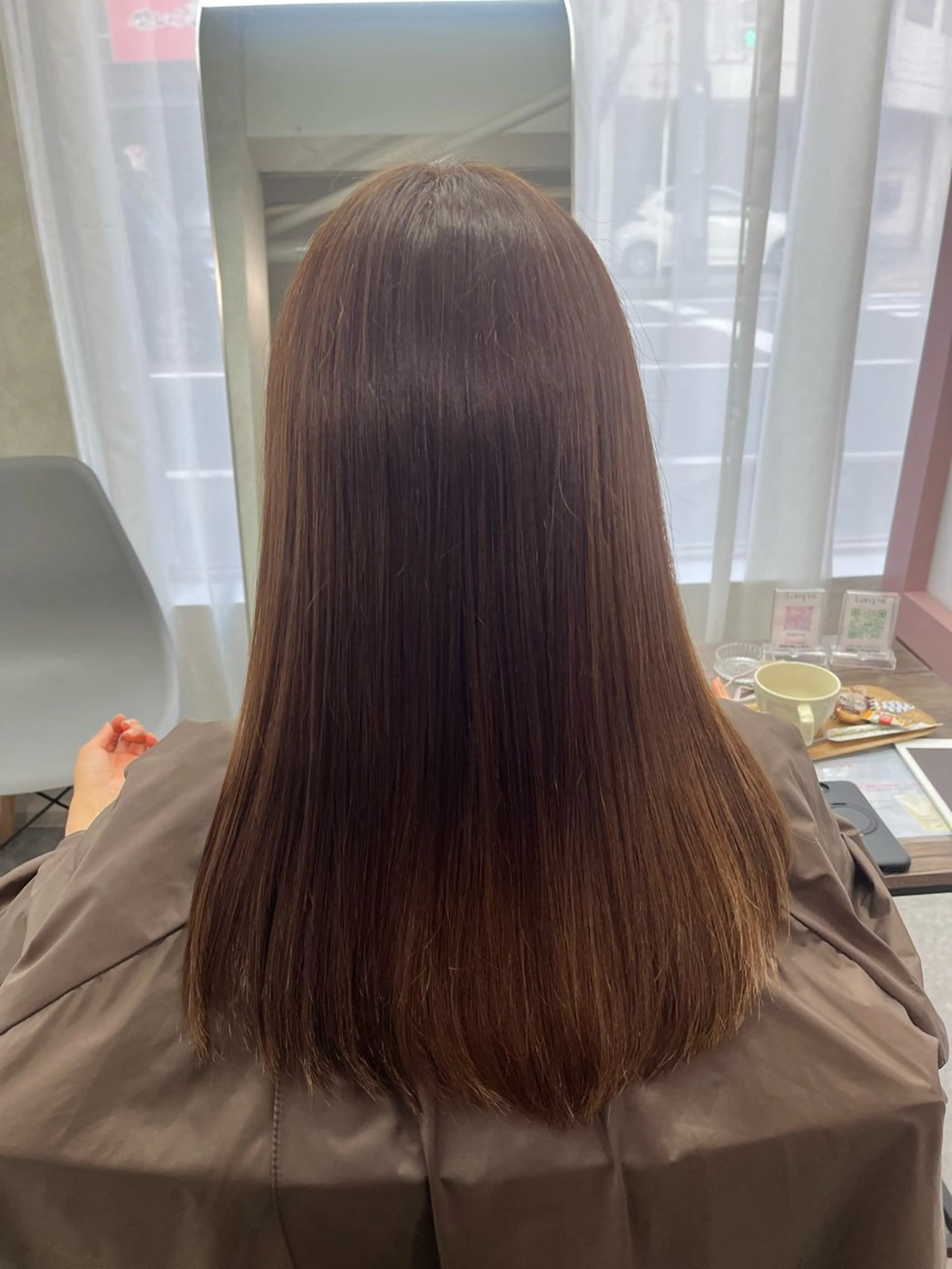 ロング カラー カット ヘアカラー Lampsi Yukiのヘアスタイル