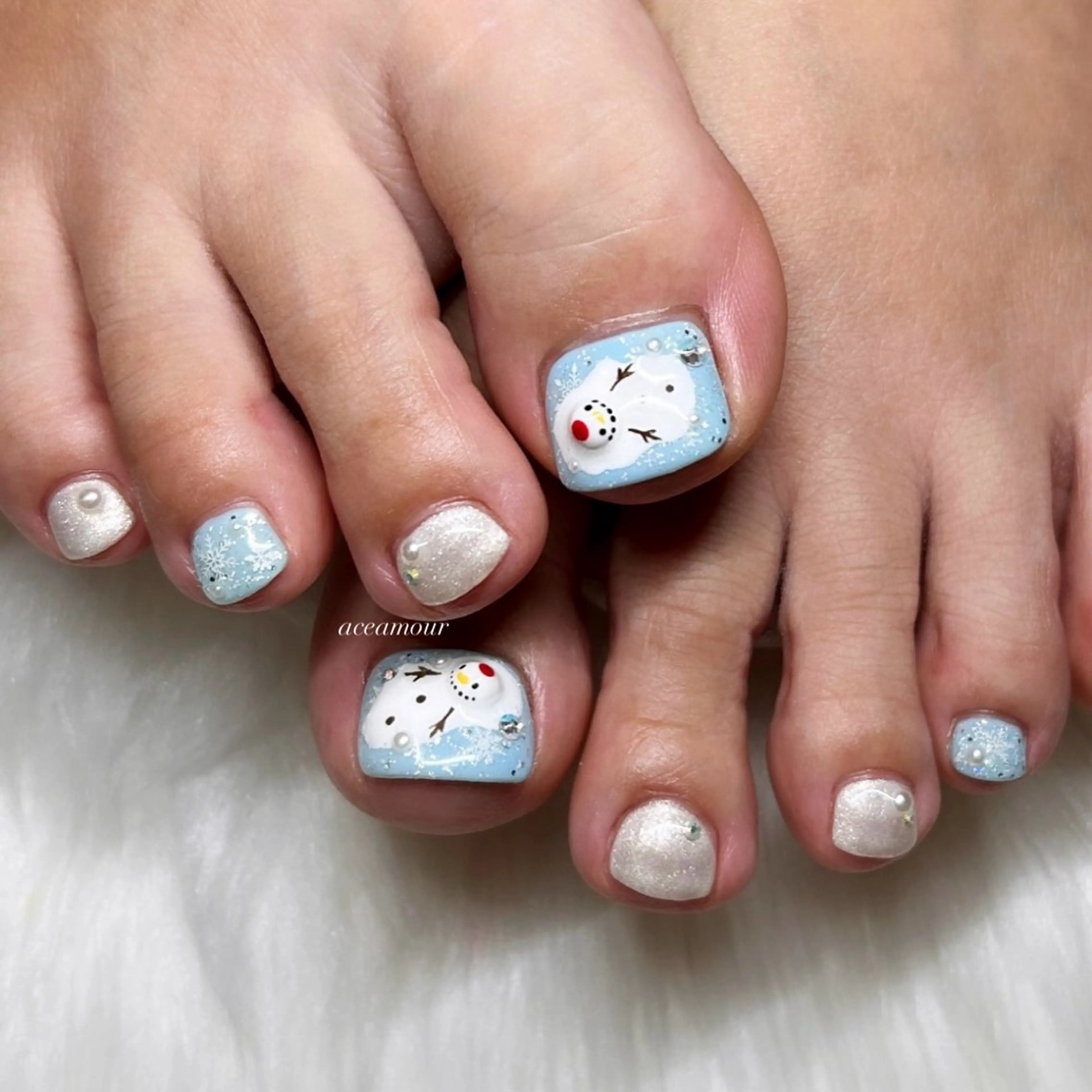 ネイル ラメ(グリッター) ネイル/耳つぼ /新ホワイトニングのネイルデザイン