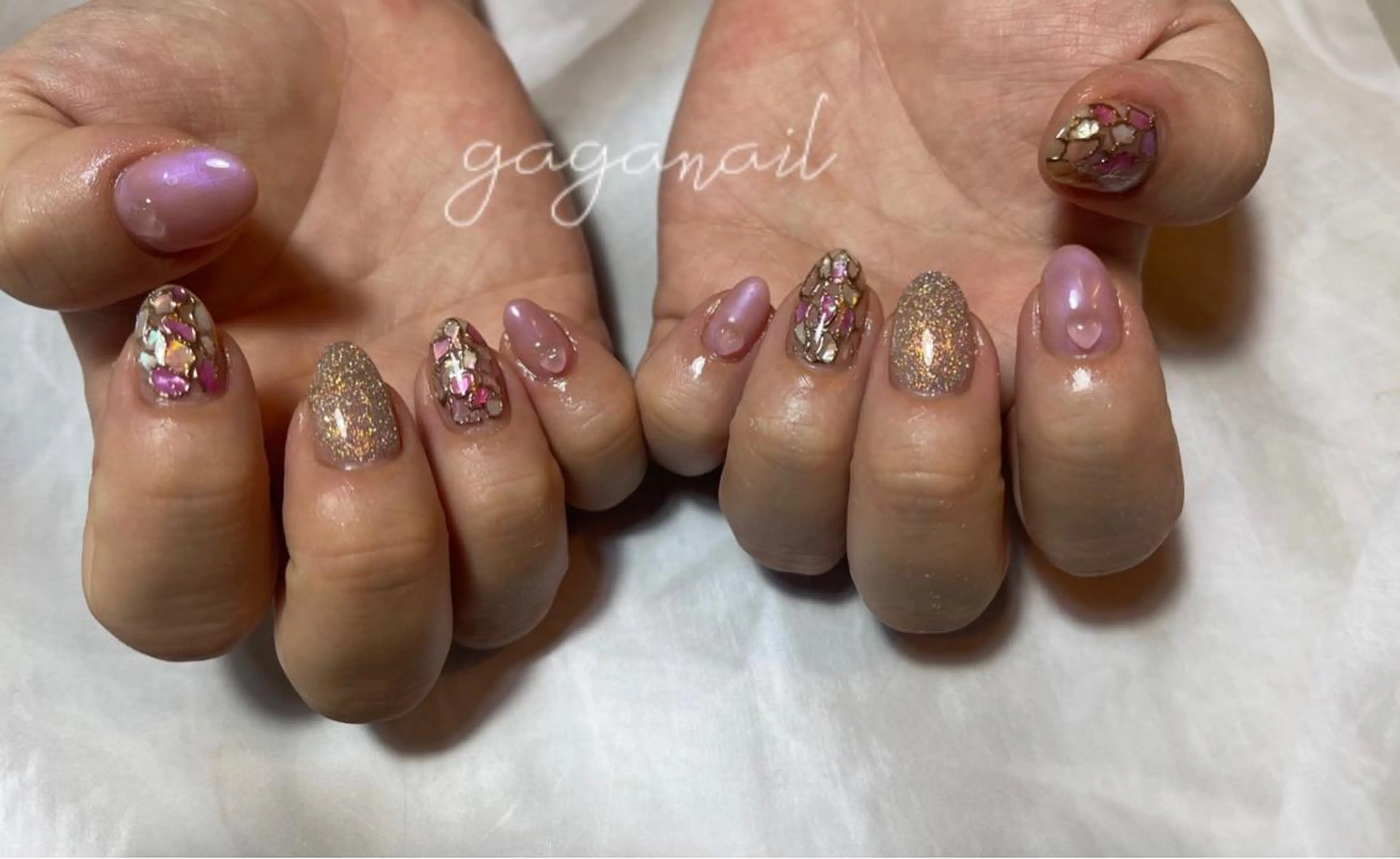 ネイル 持ち込み nailsalon gagaのネイルデザイン