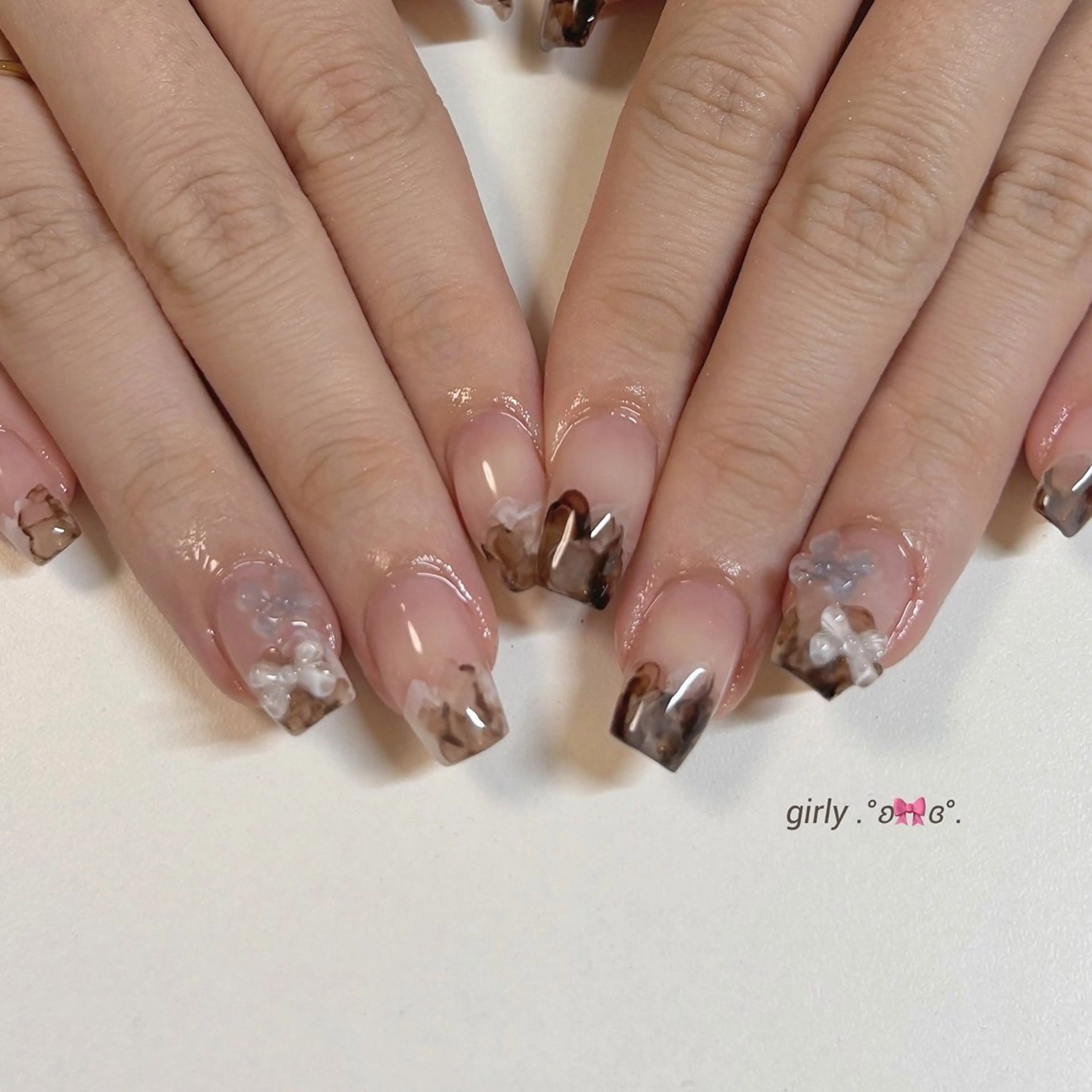 ネイル ハンドネイル moi nail ˙⋆.˚のネイルデザイン