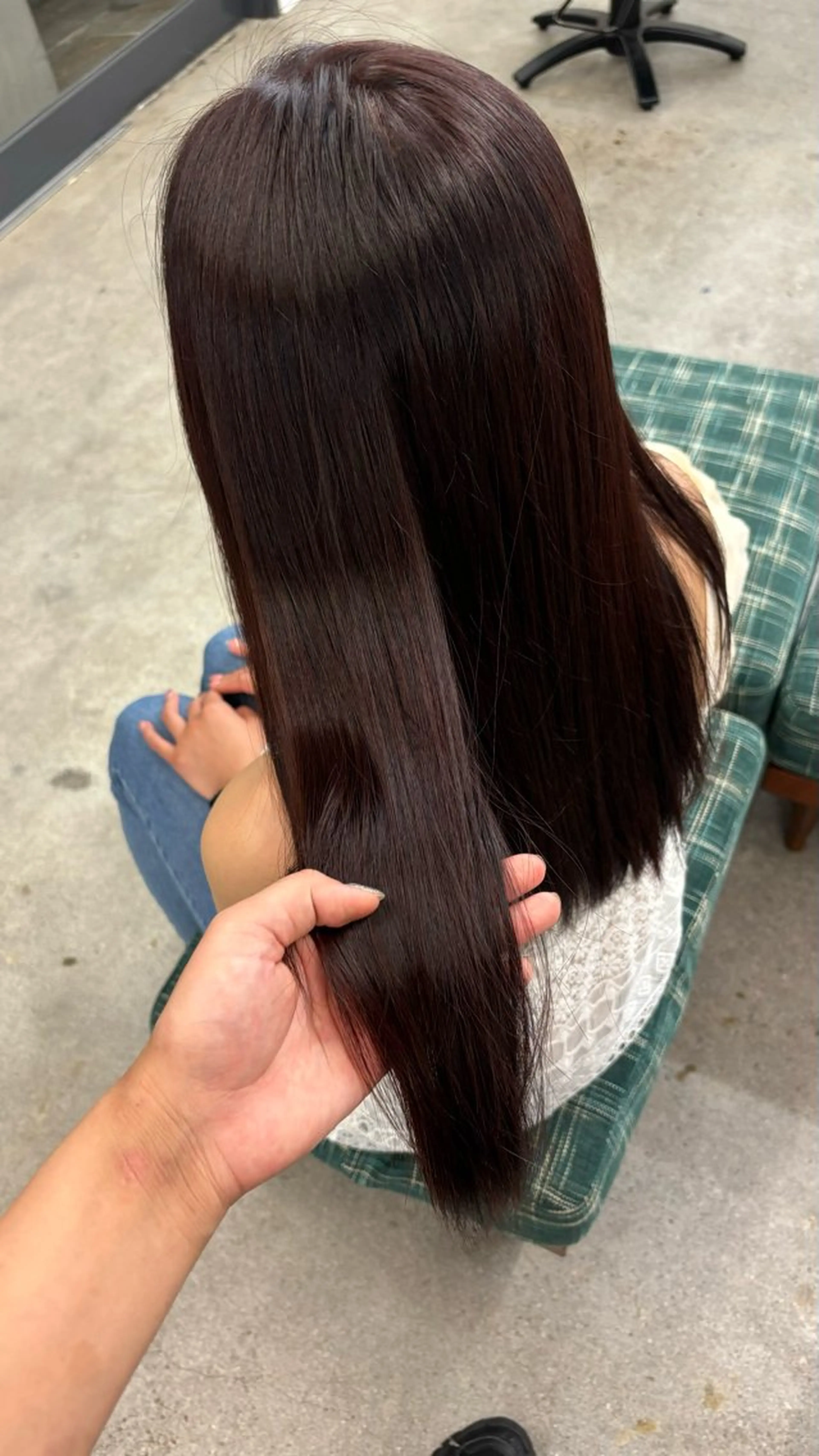 ロング Elme所属・デビュー前割引中🔥 平口はのんのヘアスタイル