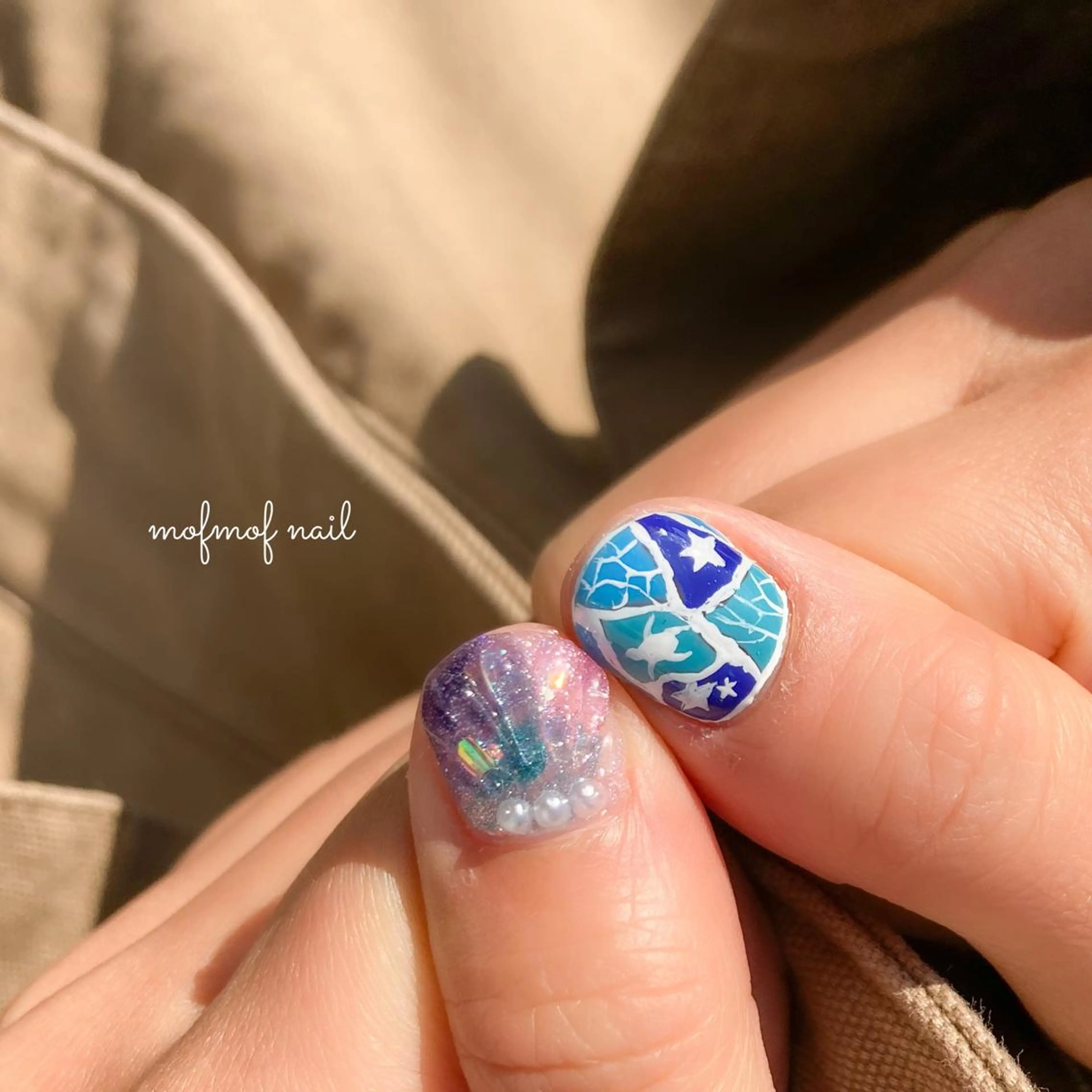 ネイル mofmofnail 🌿shimizuのネイルデザイン