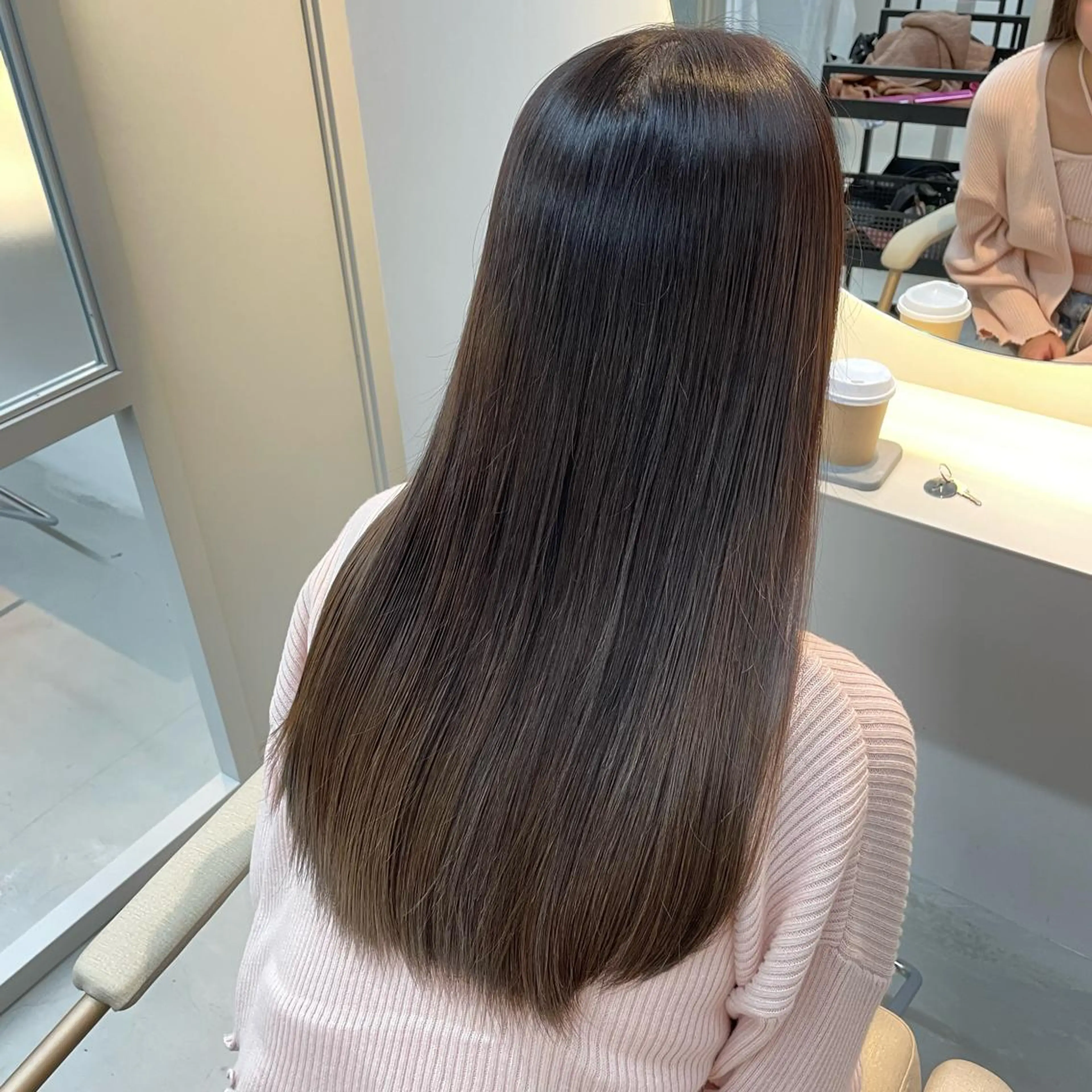 ロング カラー トリートメント sida/西村真夜 /Aujuaソムリエのヘアスタイル