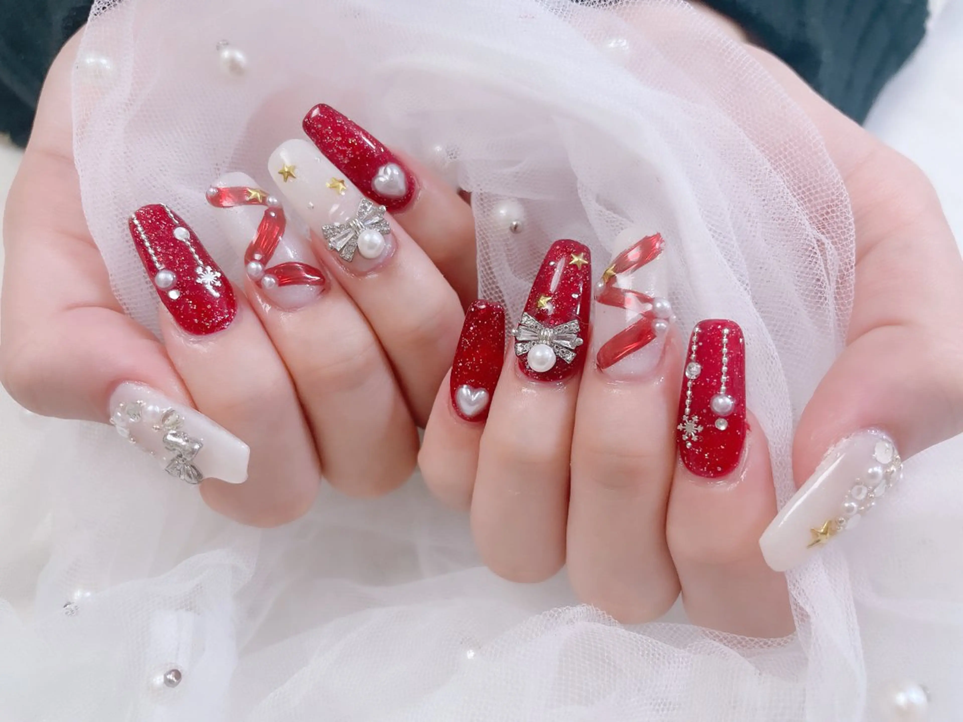 ネイル ハンドネイル ネイルサロンエクラ 🫧Shizukaのネイルデザイン