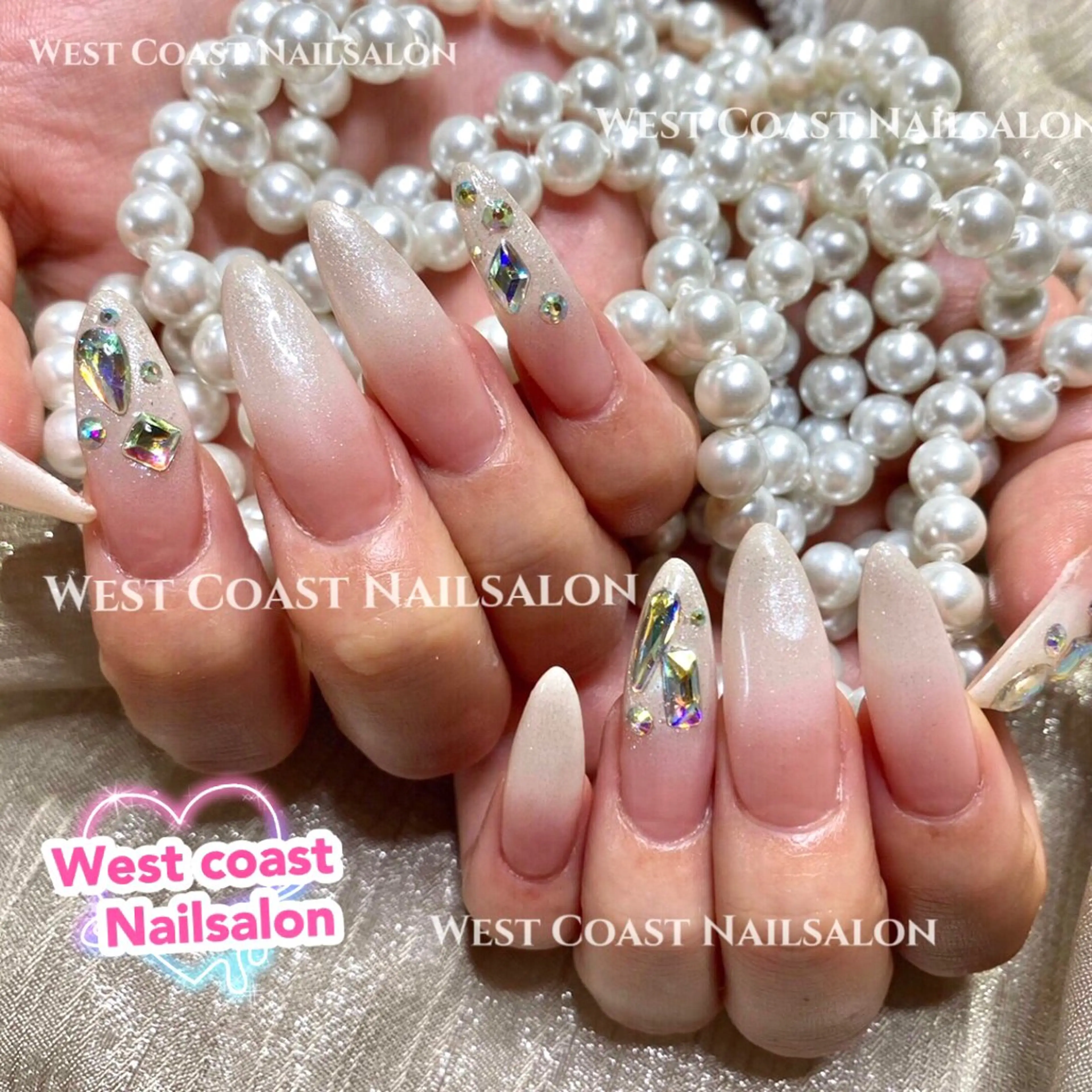 ネイル west coast スカルプ専門店のネイルデザイン