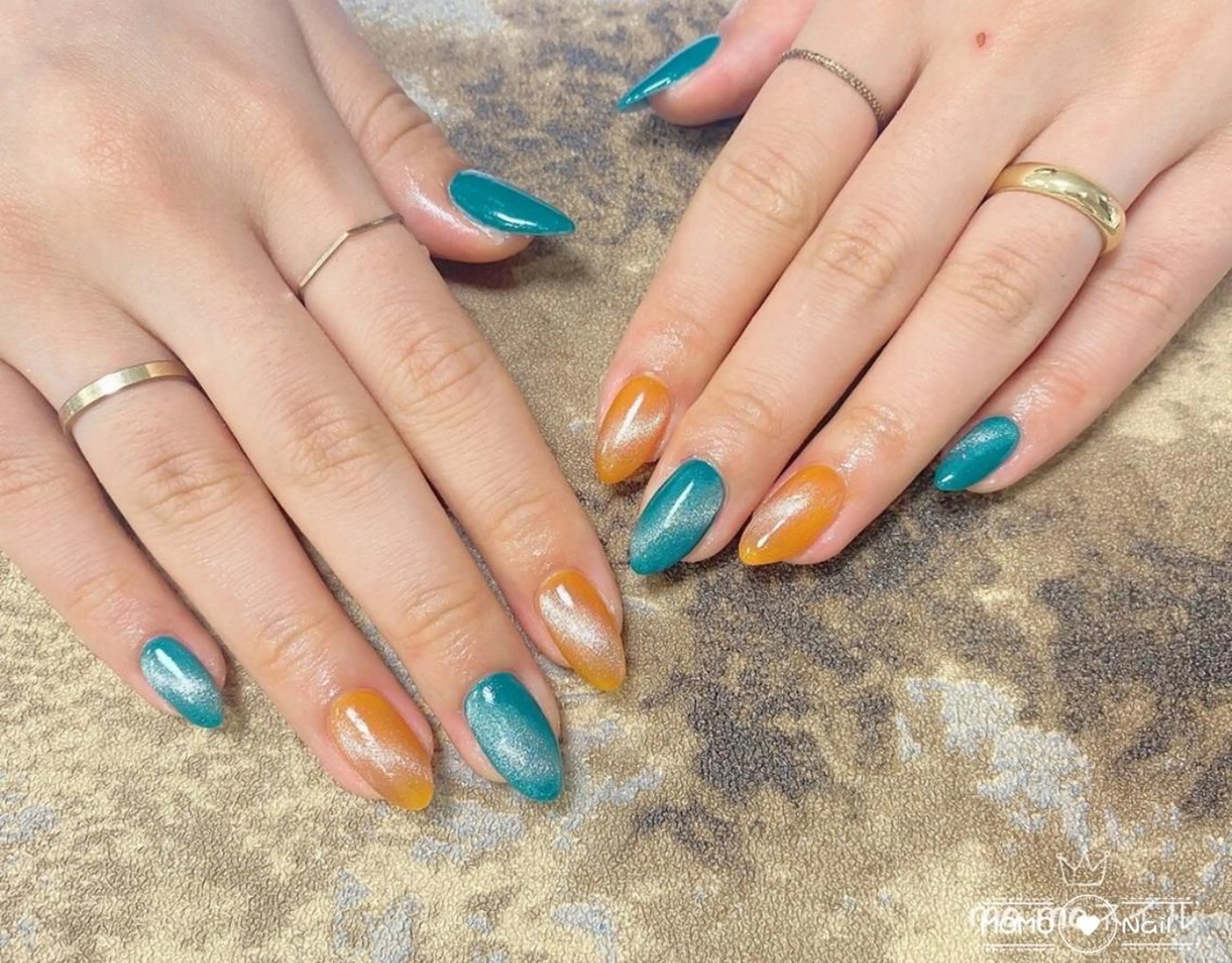 ネイル マグネットネイル MOMO nail所属・NIITSU 川崎のネイルデザイン