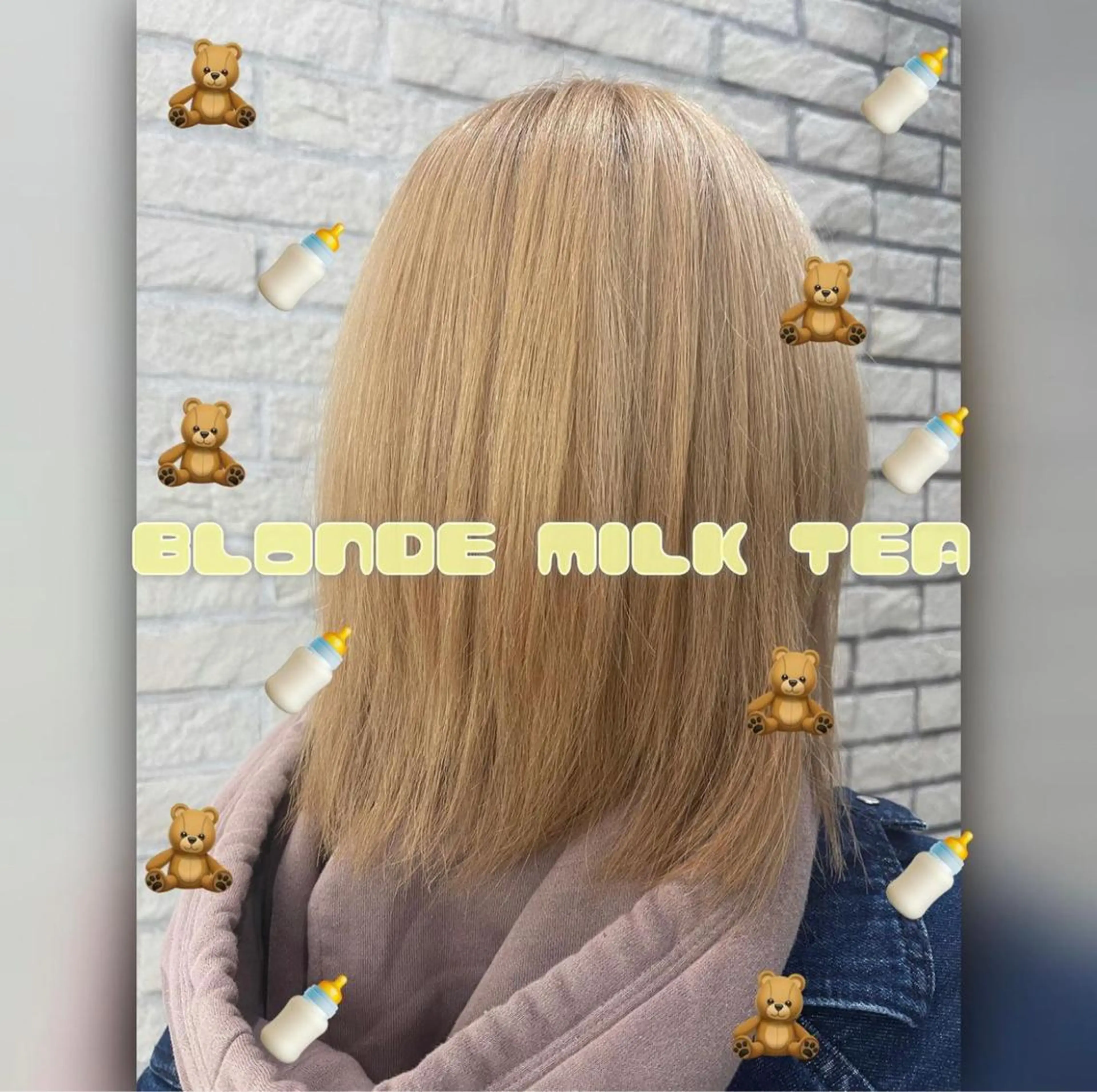 セミロング カラー 【髪質改善特化】 艶髪/透明感カラーのヘアスタイル