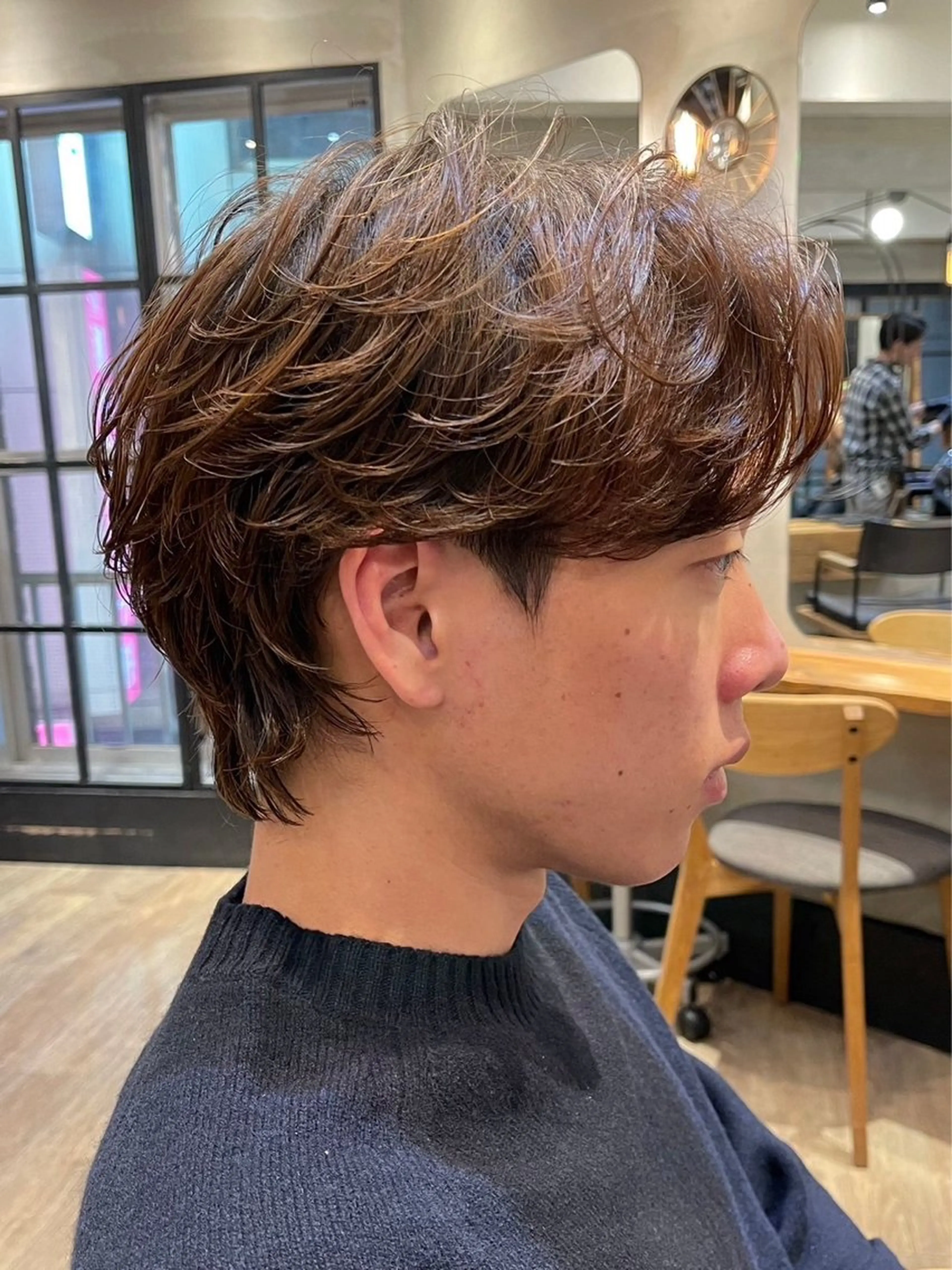 パーマ メンズ カット パーマ トリートメント メンズ特化ニュアンス パーマ　RYOのヘアスタイル