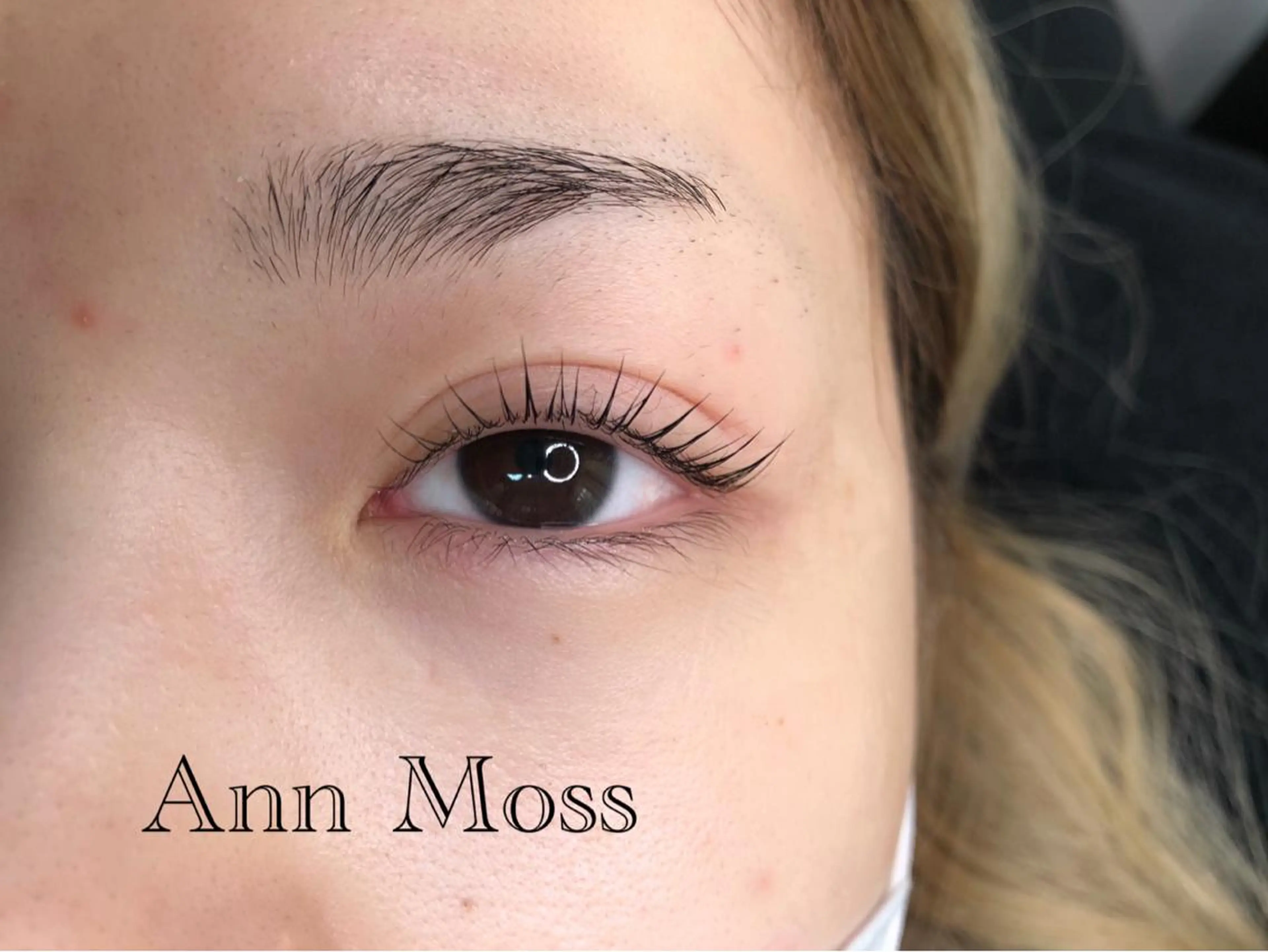 マツエク・マツパ ケラチンラッシュリフト Ann Moss津田沼店所属・7月限定モデル募集中 Ann Mossのマツエク・マツパデザイン